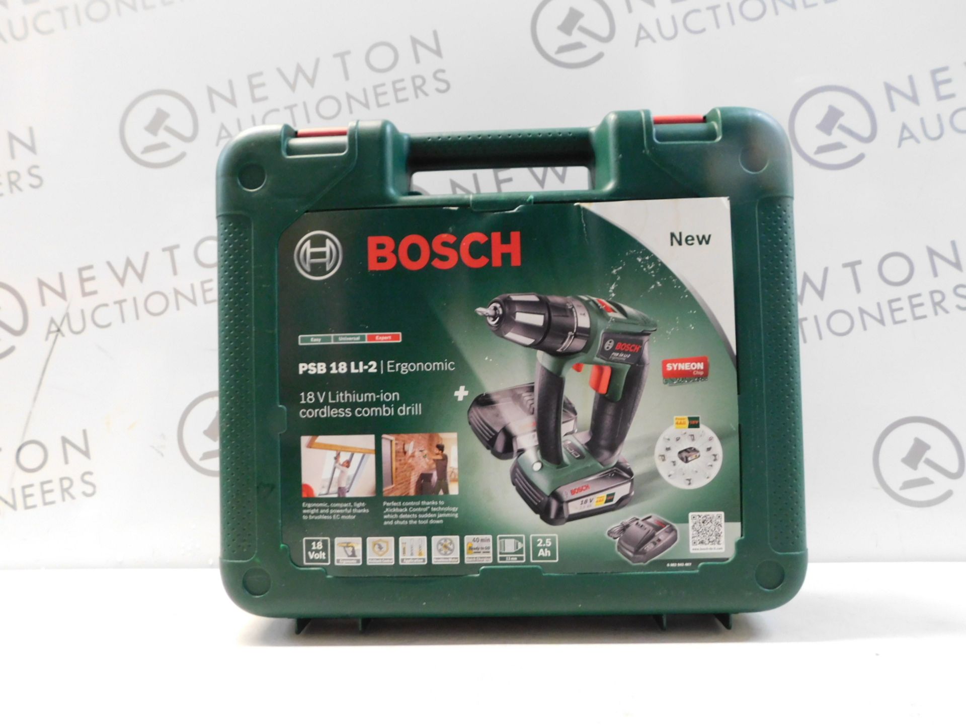 1 BOSCH PSB 18 LI CORDLESS COMBI DRILL WITH CHARGER AND BATTERY RRP Â£129