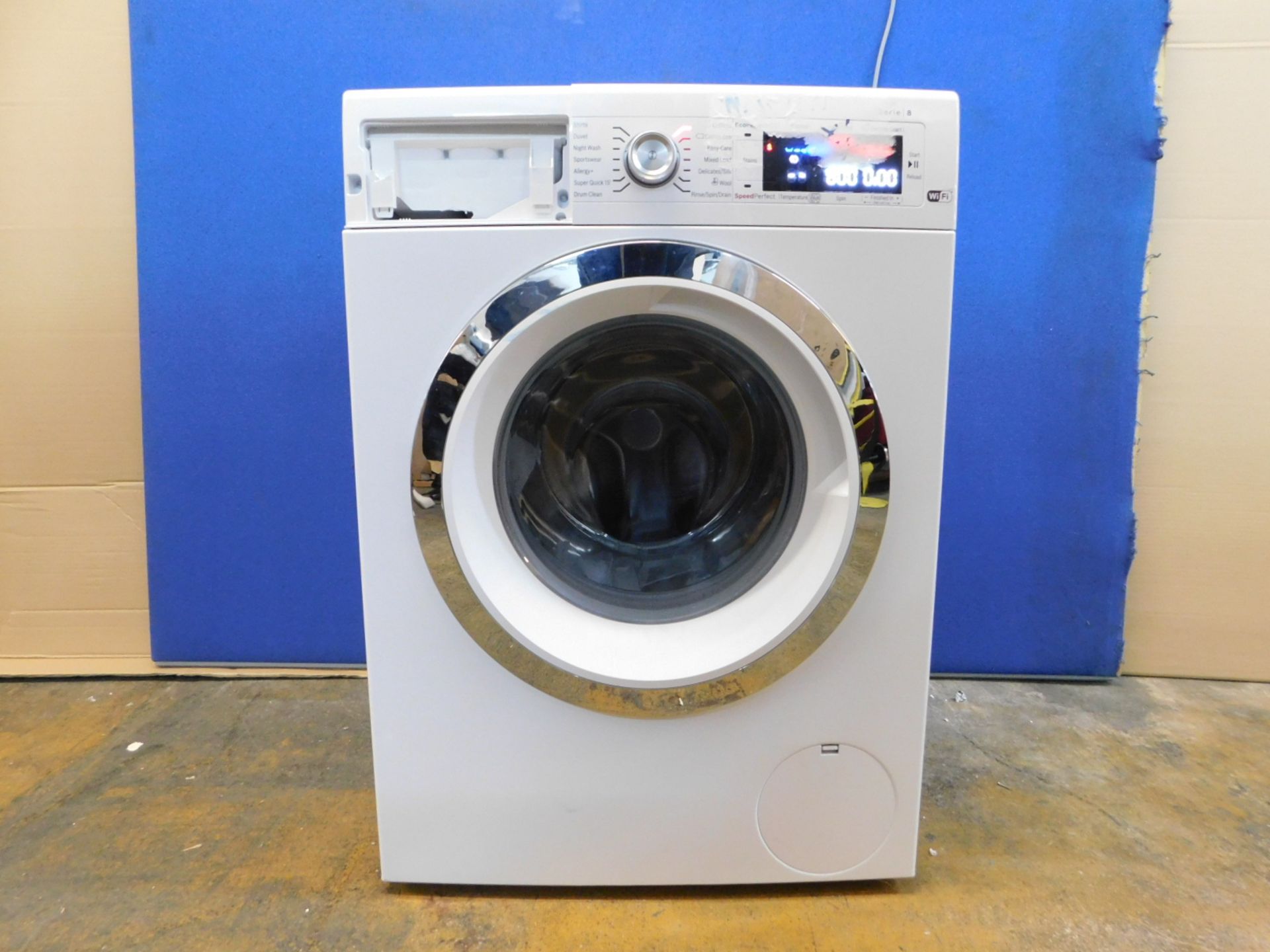 1 BOSCH WAW325H0GB SERIE 8 9KG 1600RPM FREESTANDING WASHING MACHINE - WHITE RRP Â£799