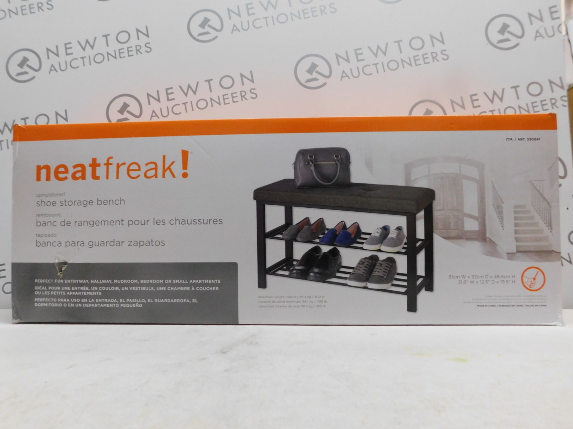 1 BOXED NEATFREAK SHOE STORAGE BENCH RRP Â£39