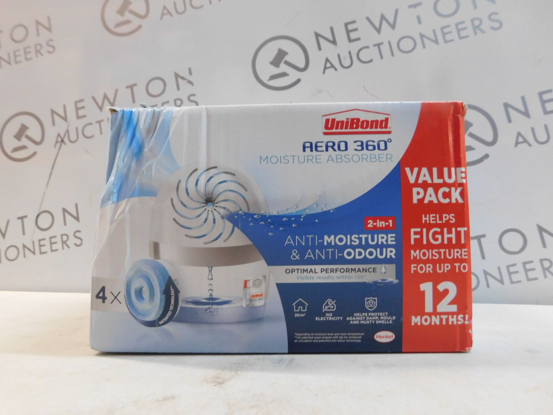 1 BOXED UNIBOND AERO 360 PURE MOISTURE ABSORBER RRP Â£22.99