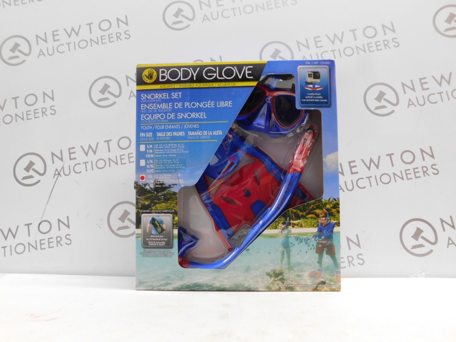 1 BRAND NEW BOXED BODY GLOVE SNORKEL SET RRP Â£49