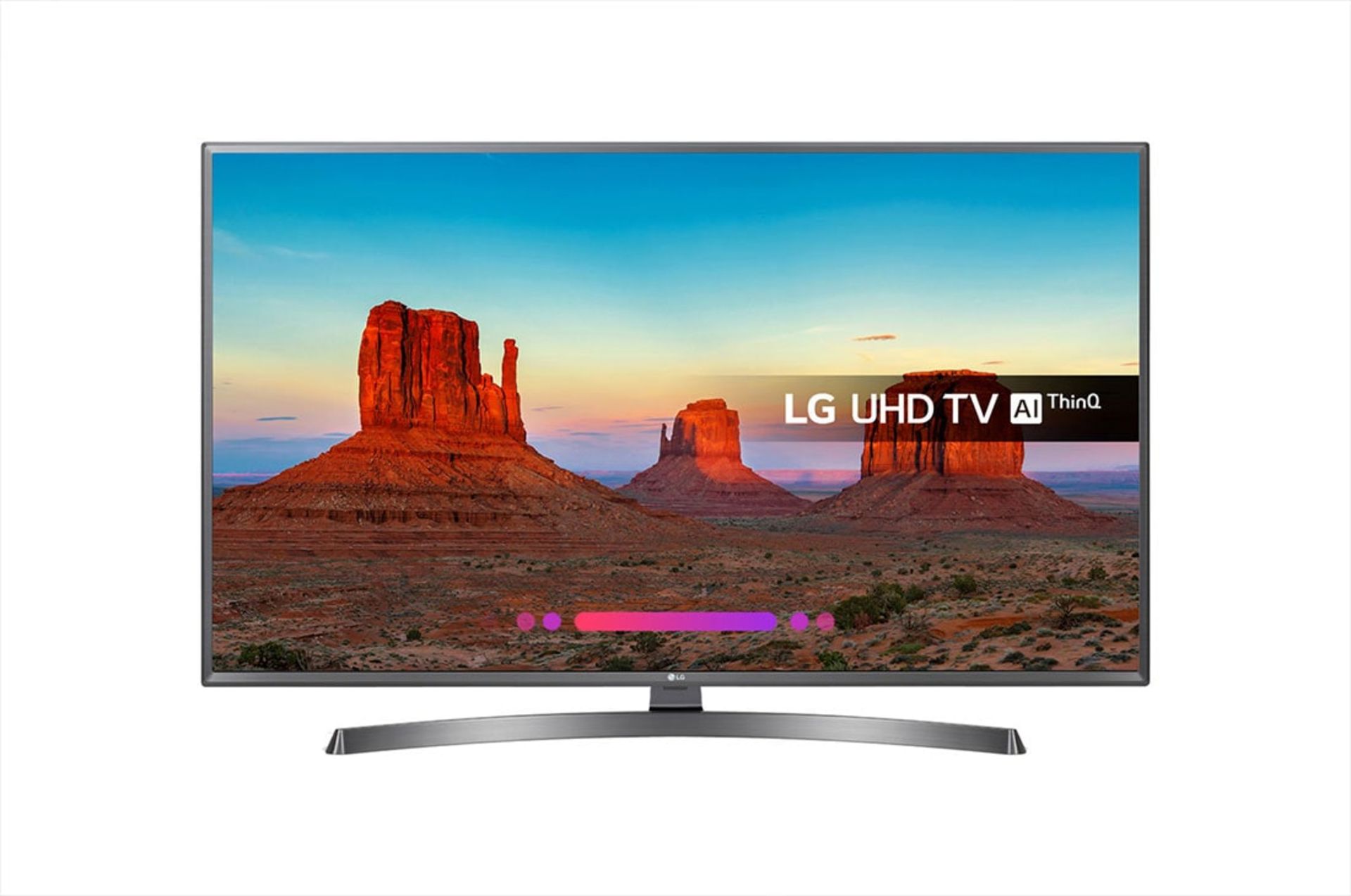 1 BOXED LG 43" 43UK6750PLD 4K ULTRA HD LED SMART TV WITH STAND & REMOTE RRP Â£499 (WORKING)