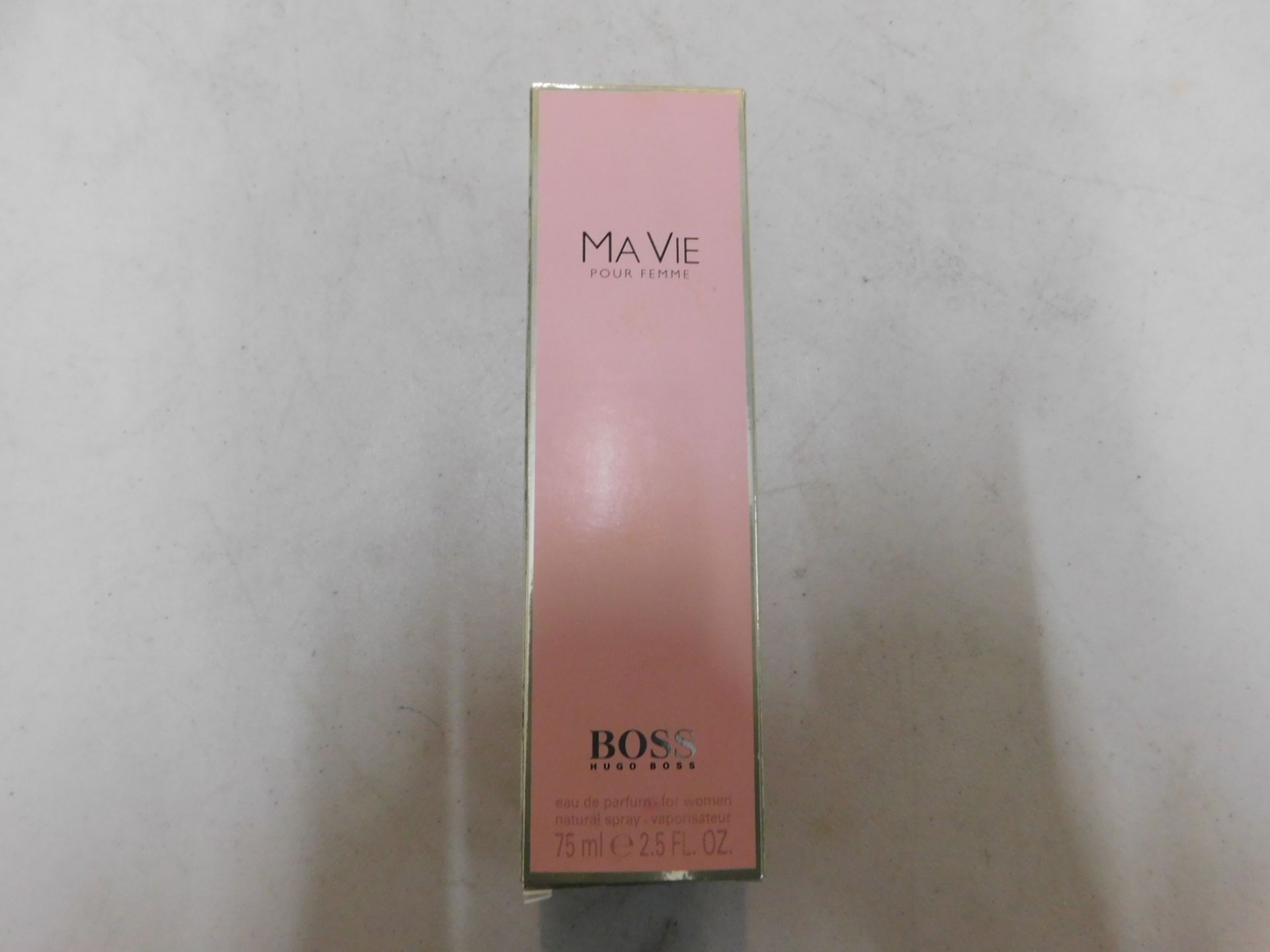 1 BOXED HUGO BOSS MA VIE POUR FEMME WOMEN NATURAL SPRAY 75ML RRP Â£39.99