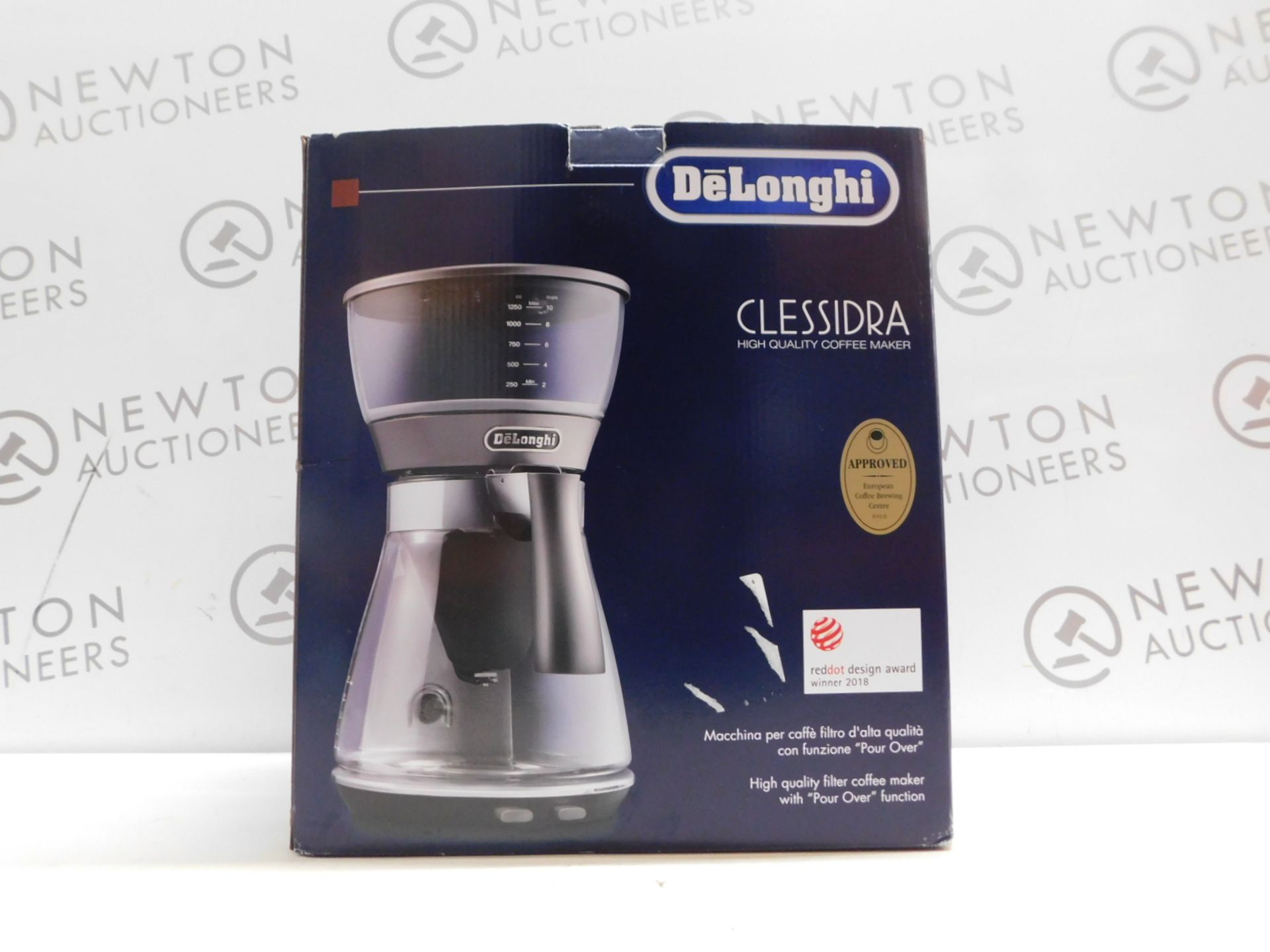 1 BOXED DELONGHI CLESSIDRA ICM17210 FILTER COFFEE MACHINE RRP Â£159