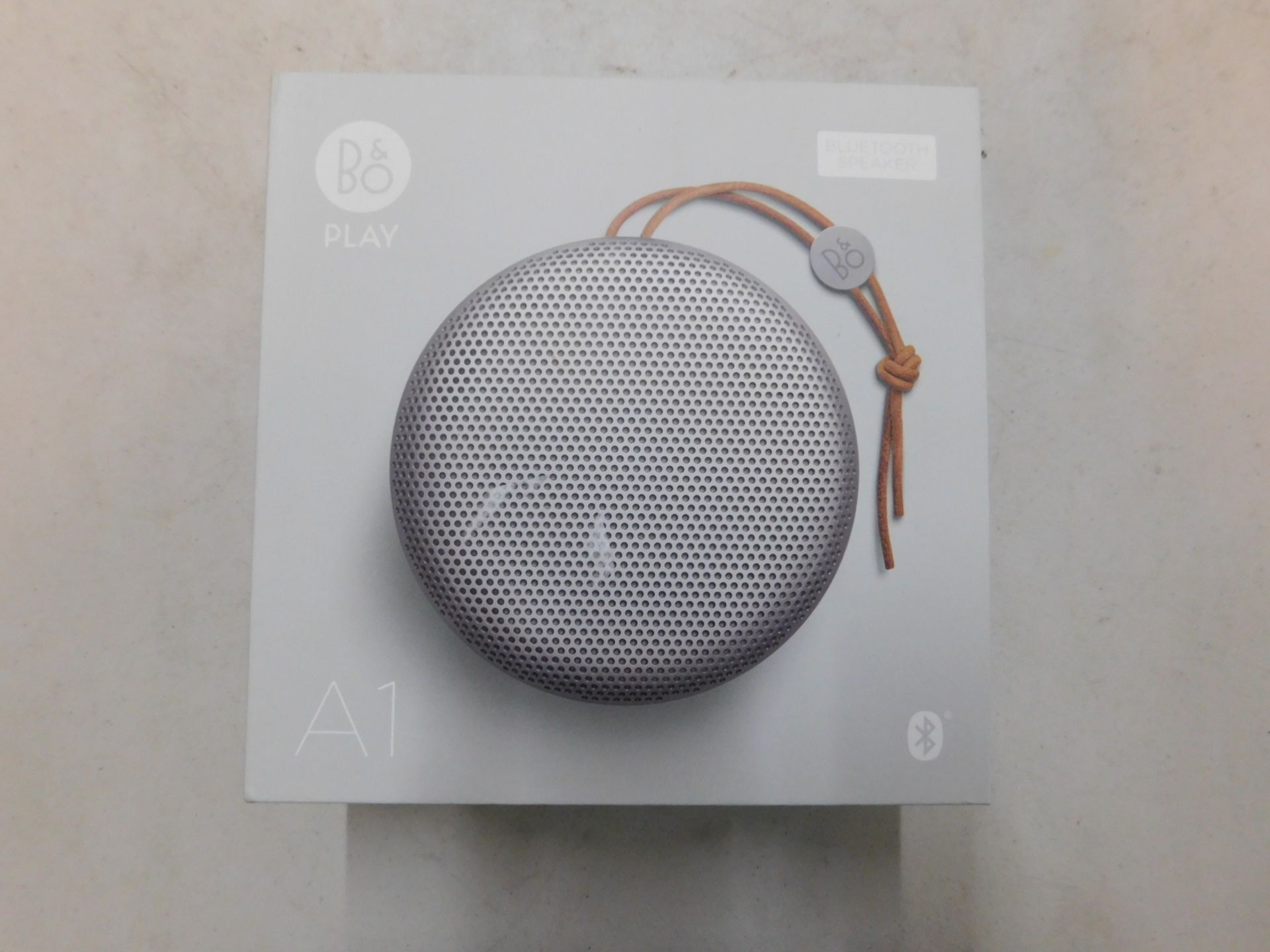 1 BOXED BANG AND OLUFSEN A1 NATURAL BLUETOOTH SPEAKER RRP Â£249