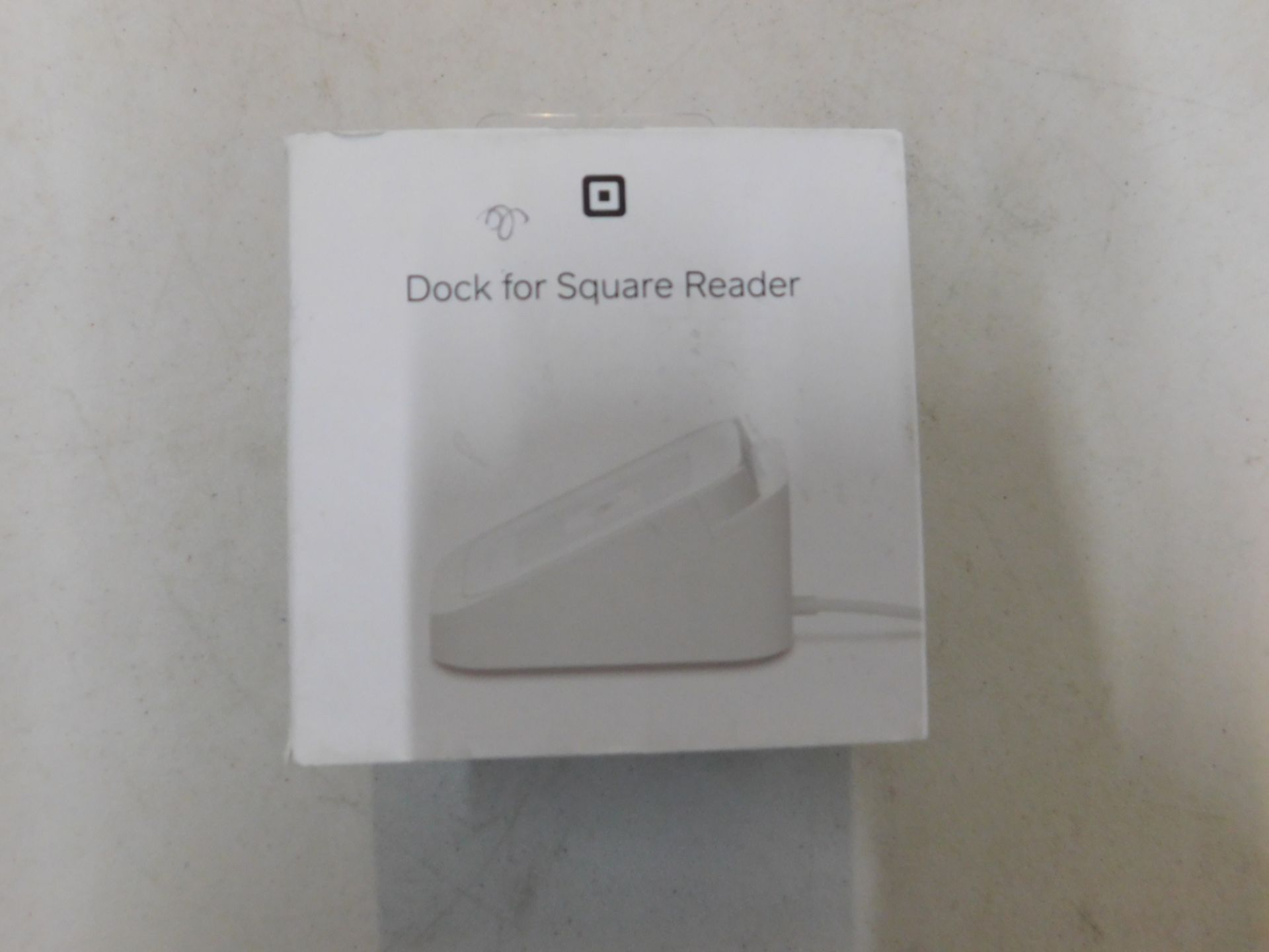 1 BOXED DOCK FOR SQUARE CARD READER RRP Â£99.99