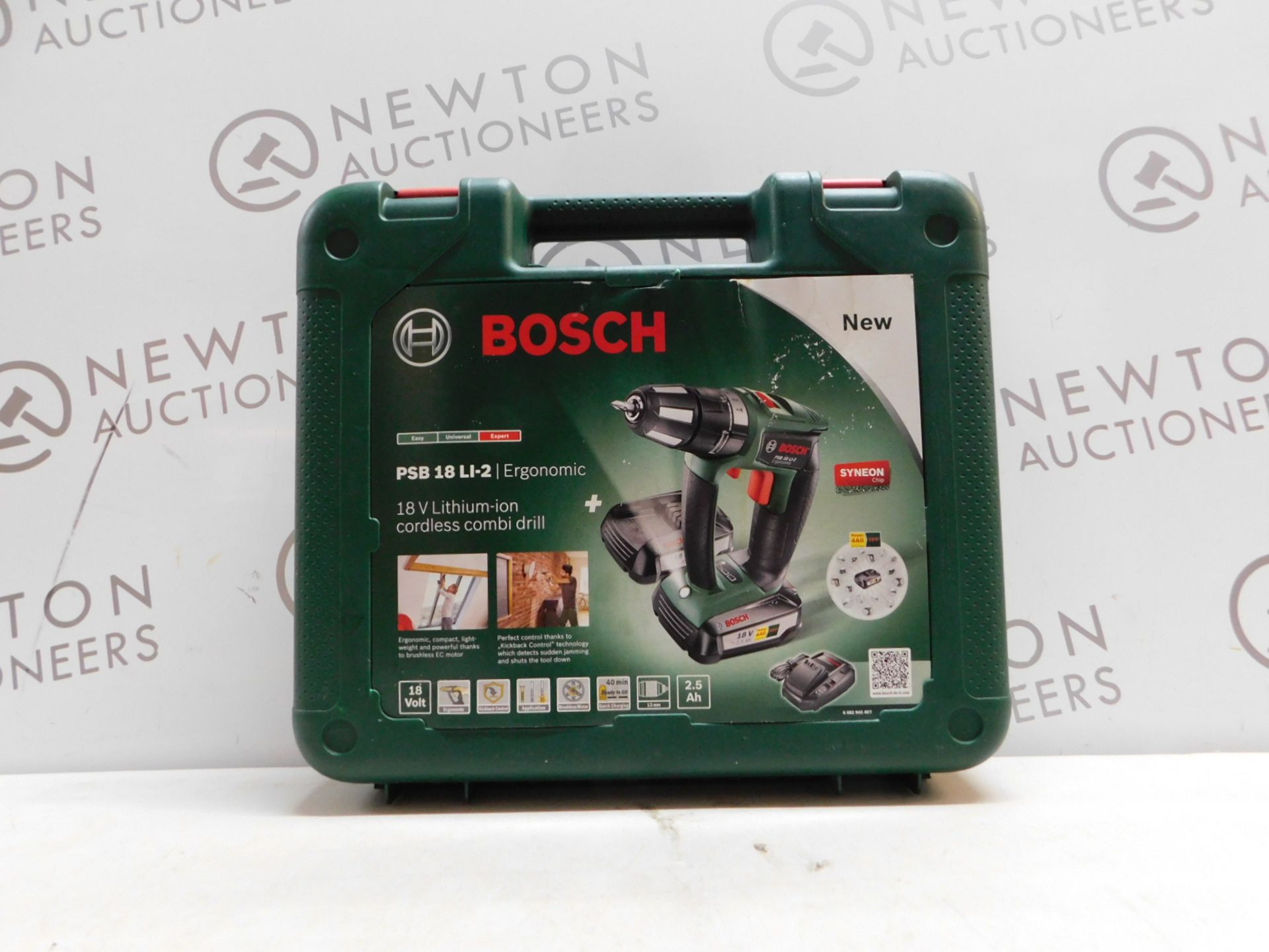 1 BOSCH PSB 18 LI CORDLESS COMBI DRILL WITH CHARGER AND BATTERY RRP Â£129