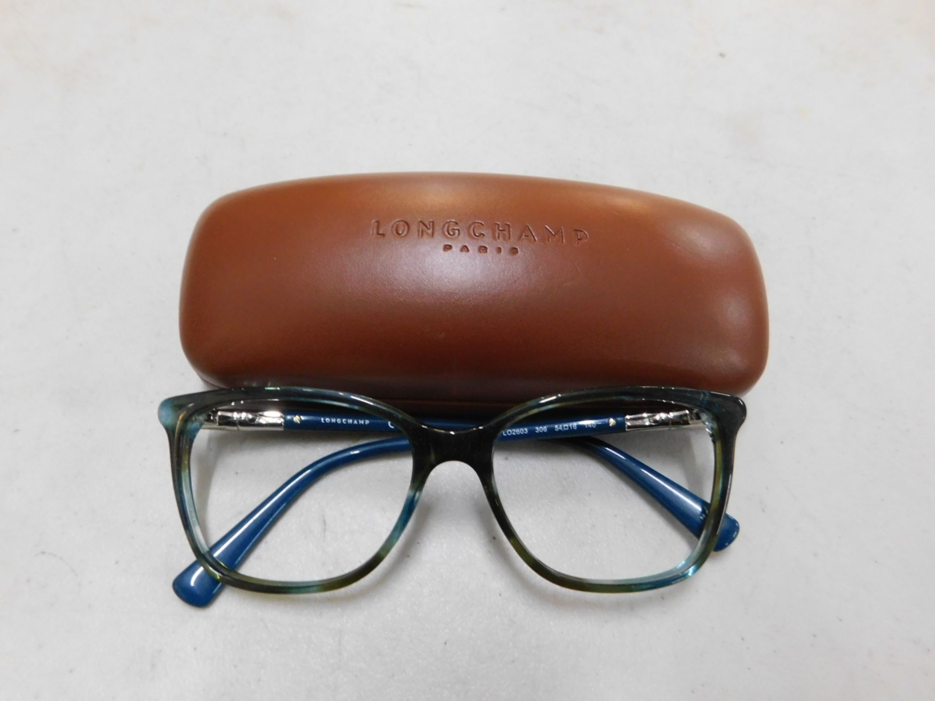 1 PAIR OF LONGCHAMP GLASSES FRAME WITH CASE MODEL L02603 RRP Â£99.99
