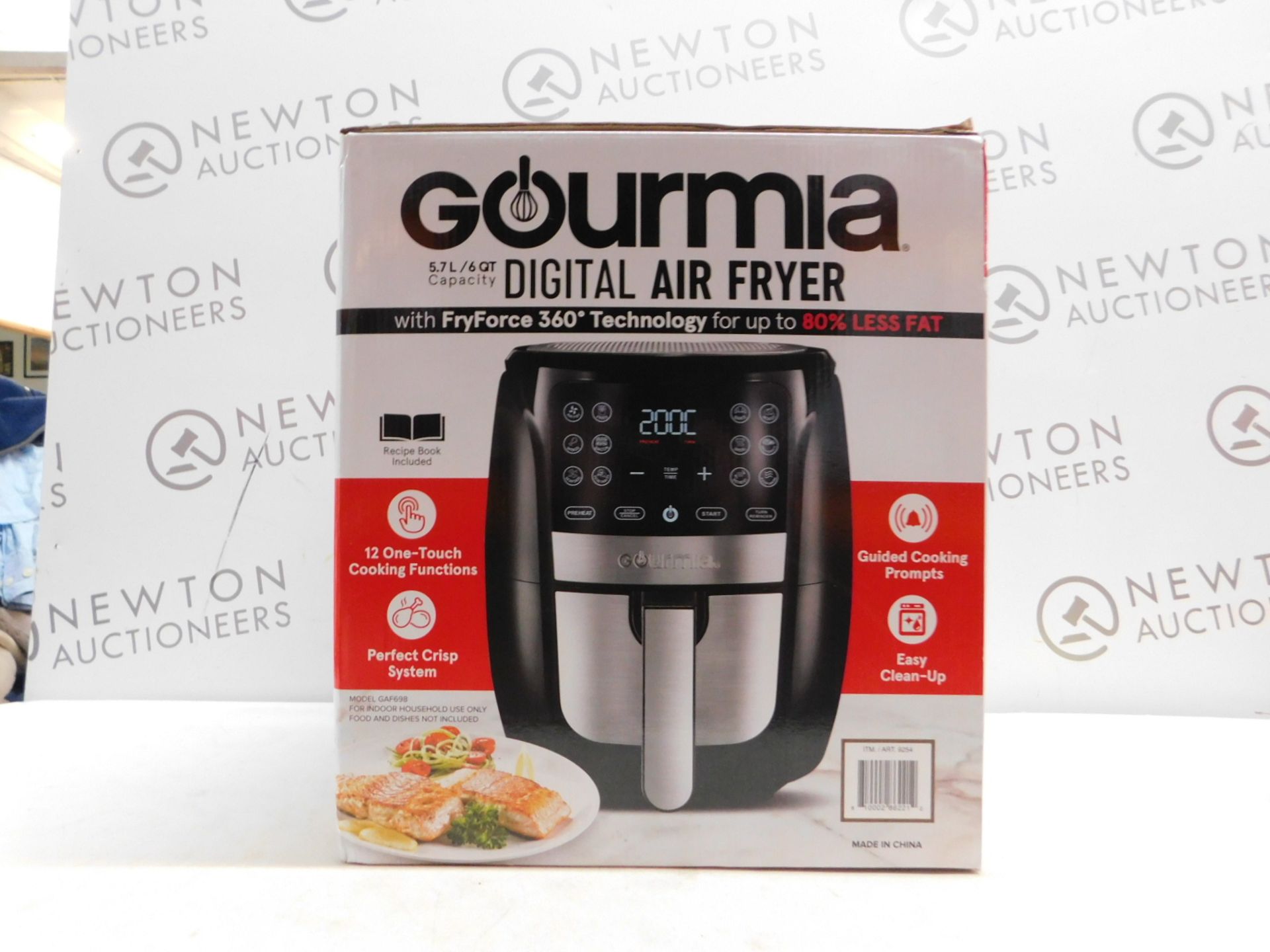 1 BOXED GOURMIA DIGITAL AIR FRYER 5.7L RRP Â£79