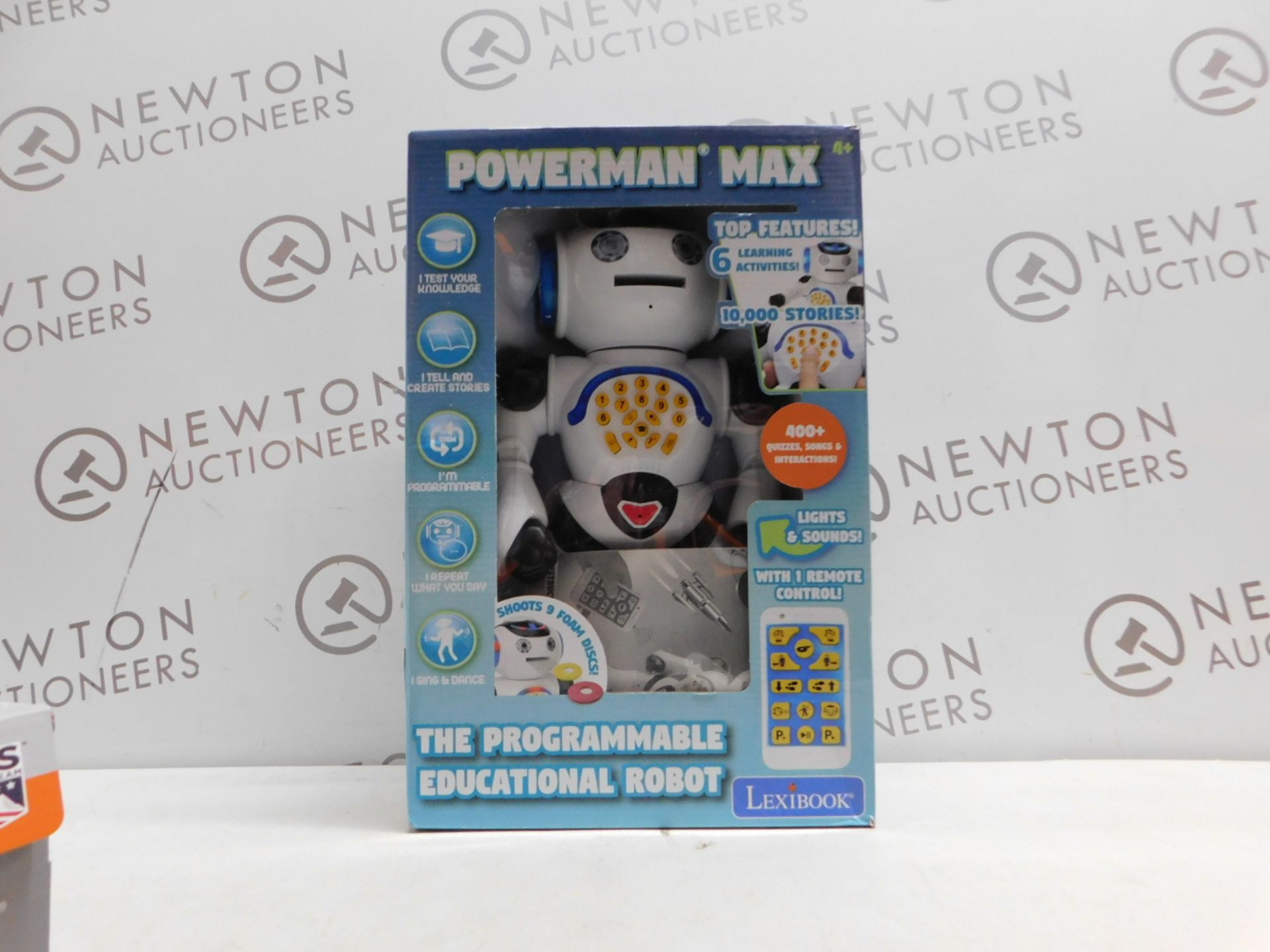 1 BOXED LEXIBOOK POWERMAN EDUCATIONAL REMOTE CONTROL TOY ROBOT RRP Â£49.99