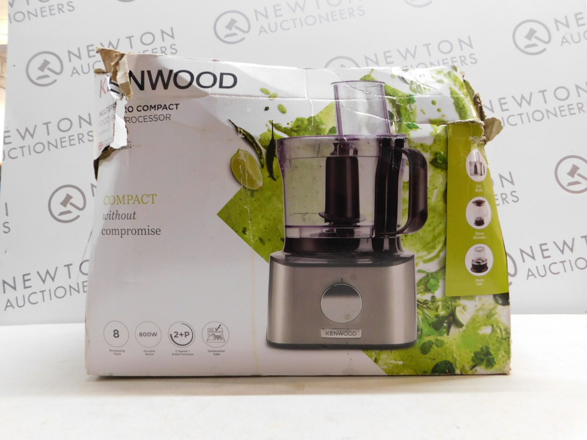 1 KENWOOD FDM302SS 800W 2.1L MULTI-PRO COMPACT FOOD PROCESSOR RRP Â£129.99