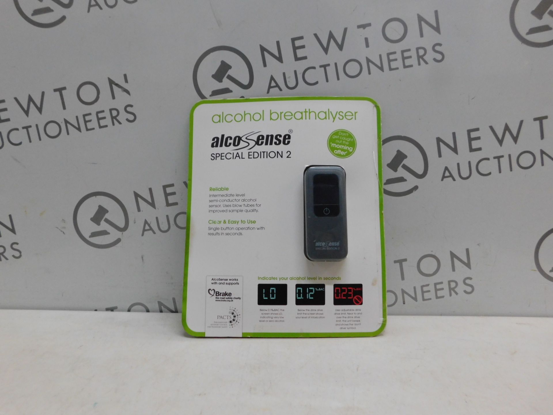 1 PACKED ALCOSENSE ALCOHOL BREATHALYSER SPECIAL EDITION 2 RRP Â£49.99