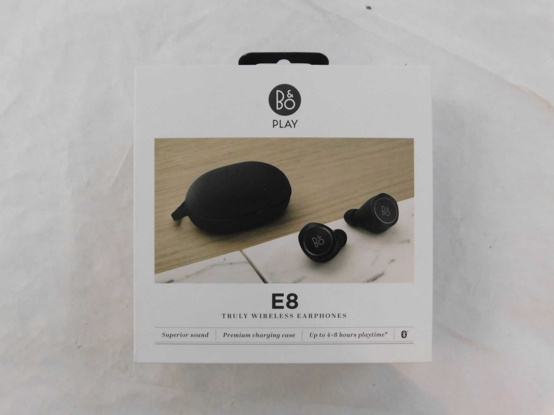 1 BOXED BANG AND OLUFSEN E8 TRUE WIRELESS BLUETOOTH EARPHONES RRP Â£299