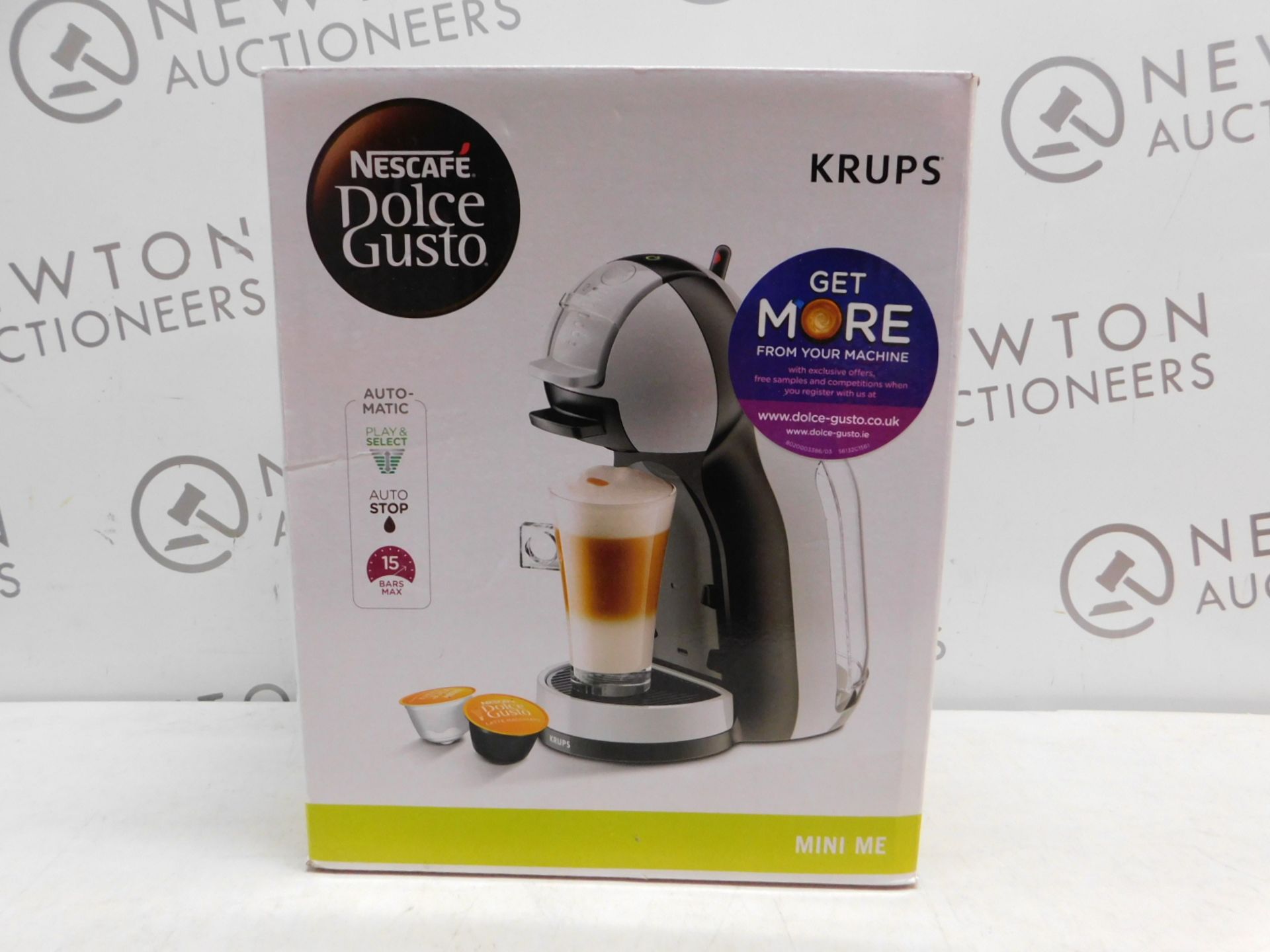 1 BOXED NESCAFE DOLCE GUSTO INFINISSIMA AUTOMATIC COFFEE POD MACHINE BY KRUPS RRP Â£114.99