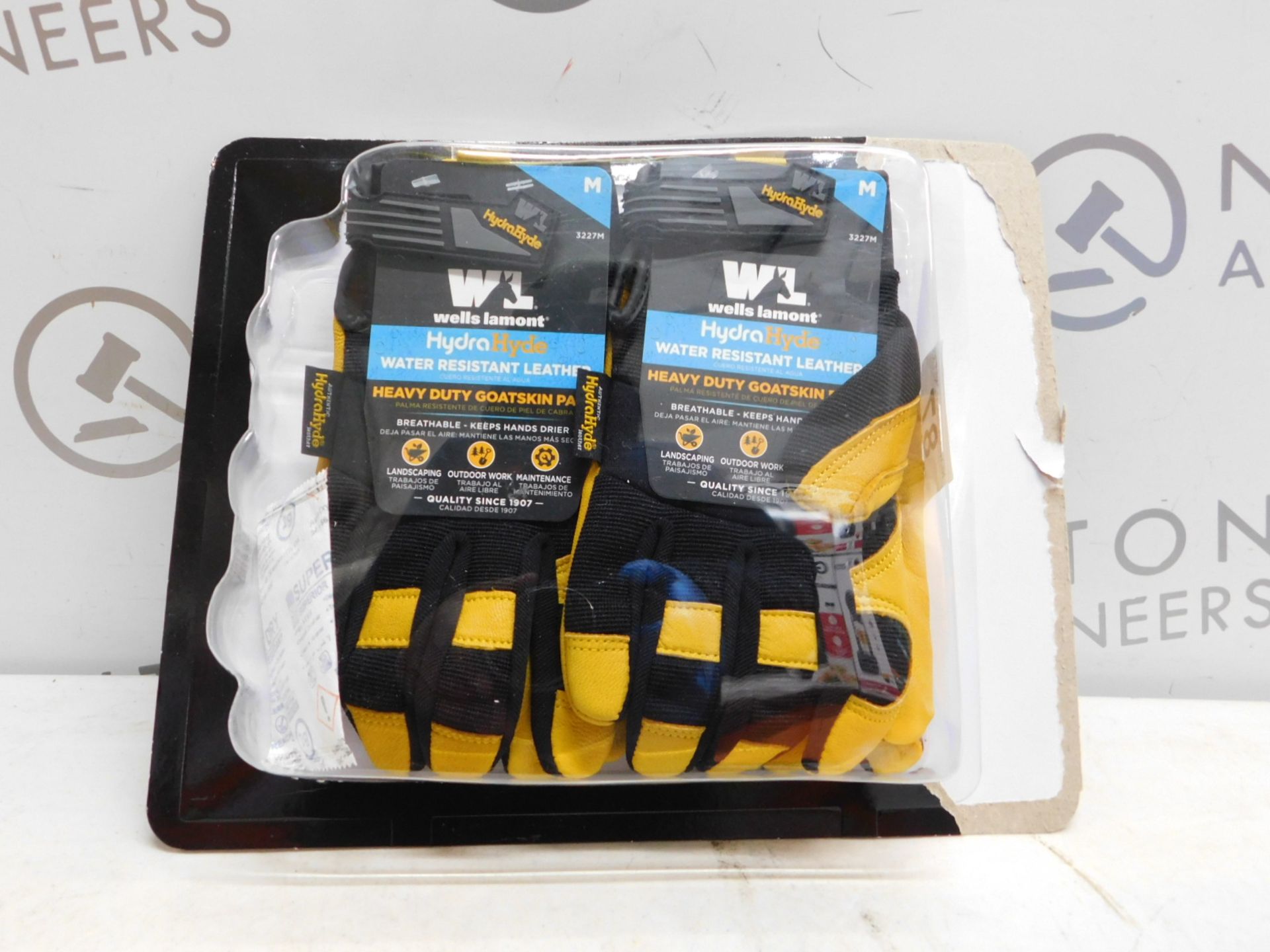 1 PACK OF 2 BRAND NEW PAIRS OF WELLS LAMONT PREMIUM WORK GLOVES SIZE M RRP Â£24.99