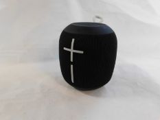 1 ULTIMATE EARS WONDERBOOM BLACK PORTABLE BLUETOOTH SPEAKER RRP Â£89.99