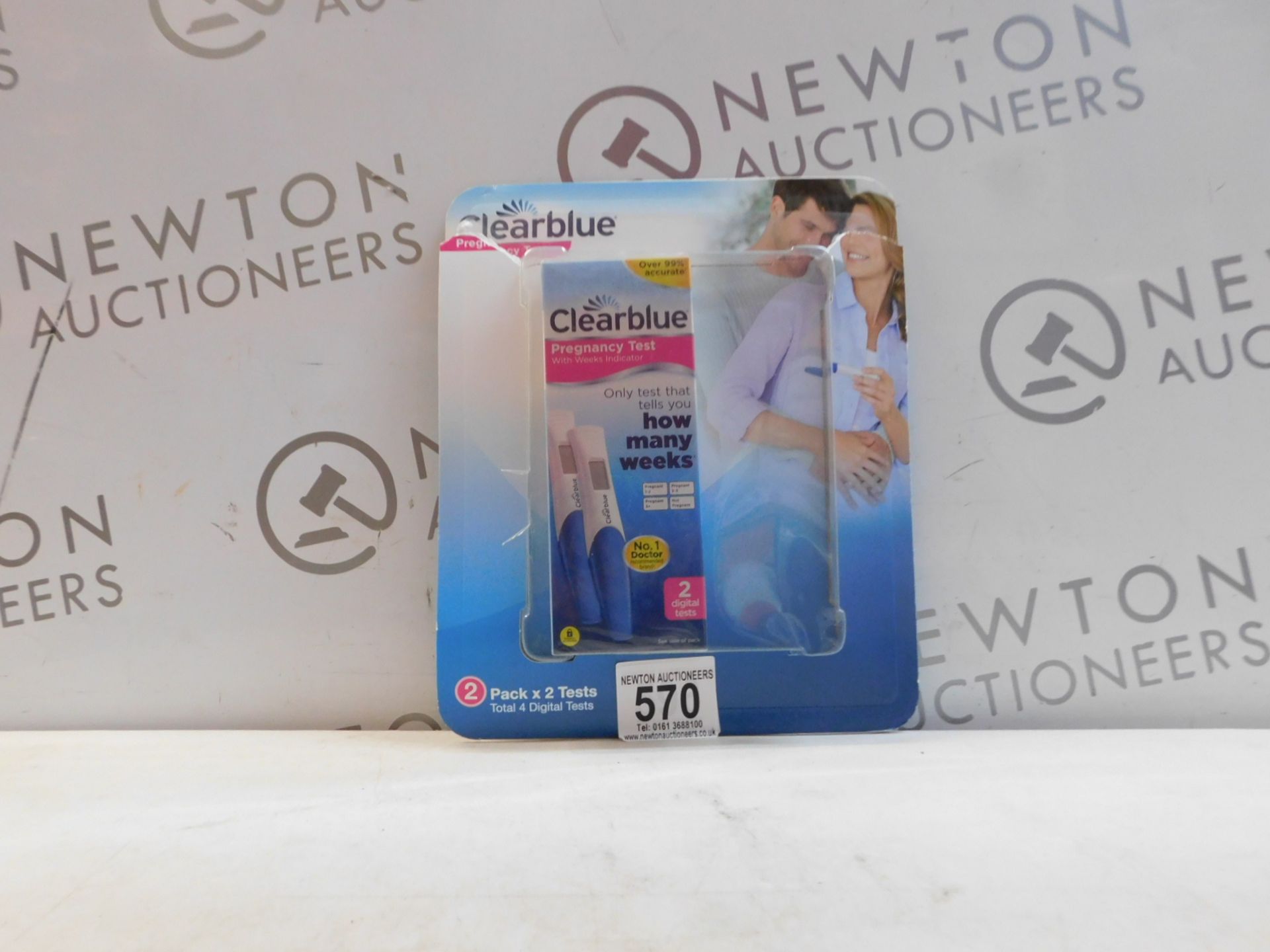 1 BOXED 2 PACK CLEARBLUE PREGNANCY TEST RRP Â£19.99