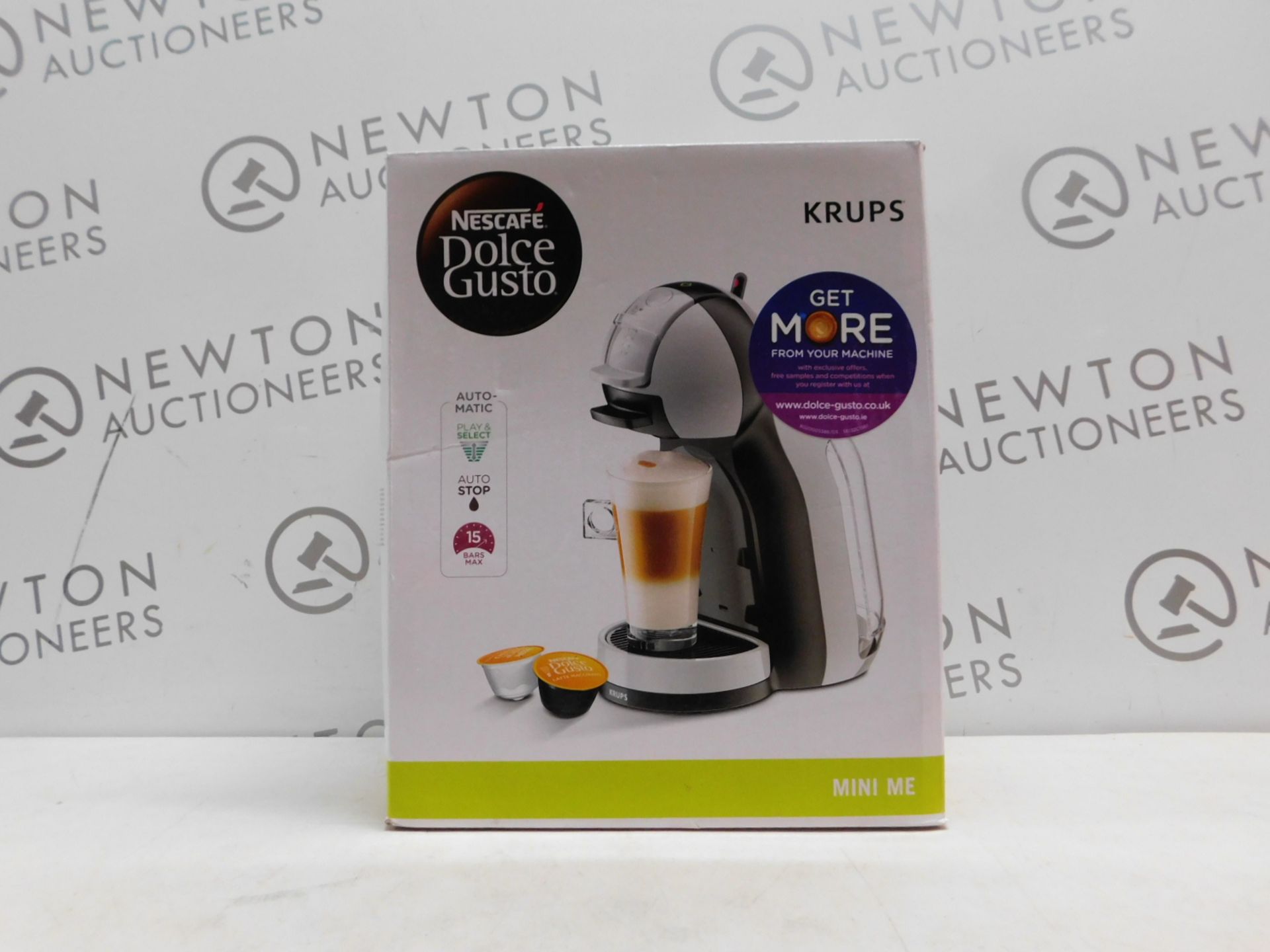 1 BOXED NESCAFE DOLCE GUSTO INFINISSIMA AUTOMATIC COFFEE POD MACHINE BY KRUPS RRP Â£114.99 (POWERS