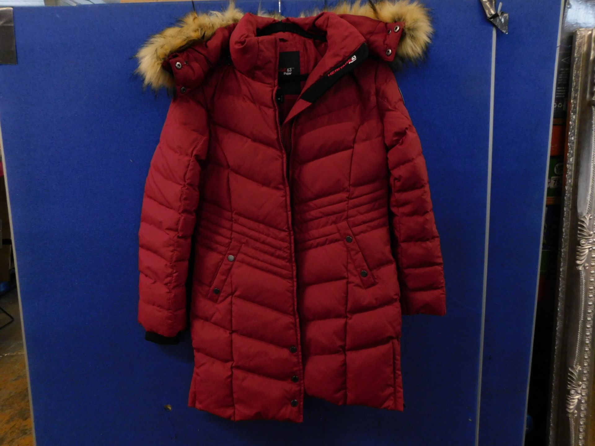 1 JOB LOT OF 4 LADIES JACKETS: 2 X HERITAGE 63 PAJAR LONG PARKA JACKETS WITH DETACHABLE HOODIE - Image 3 of 5