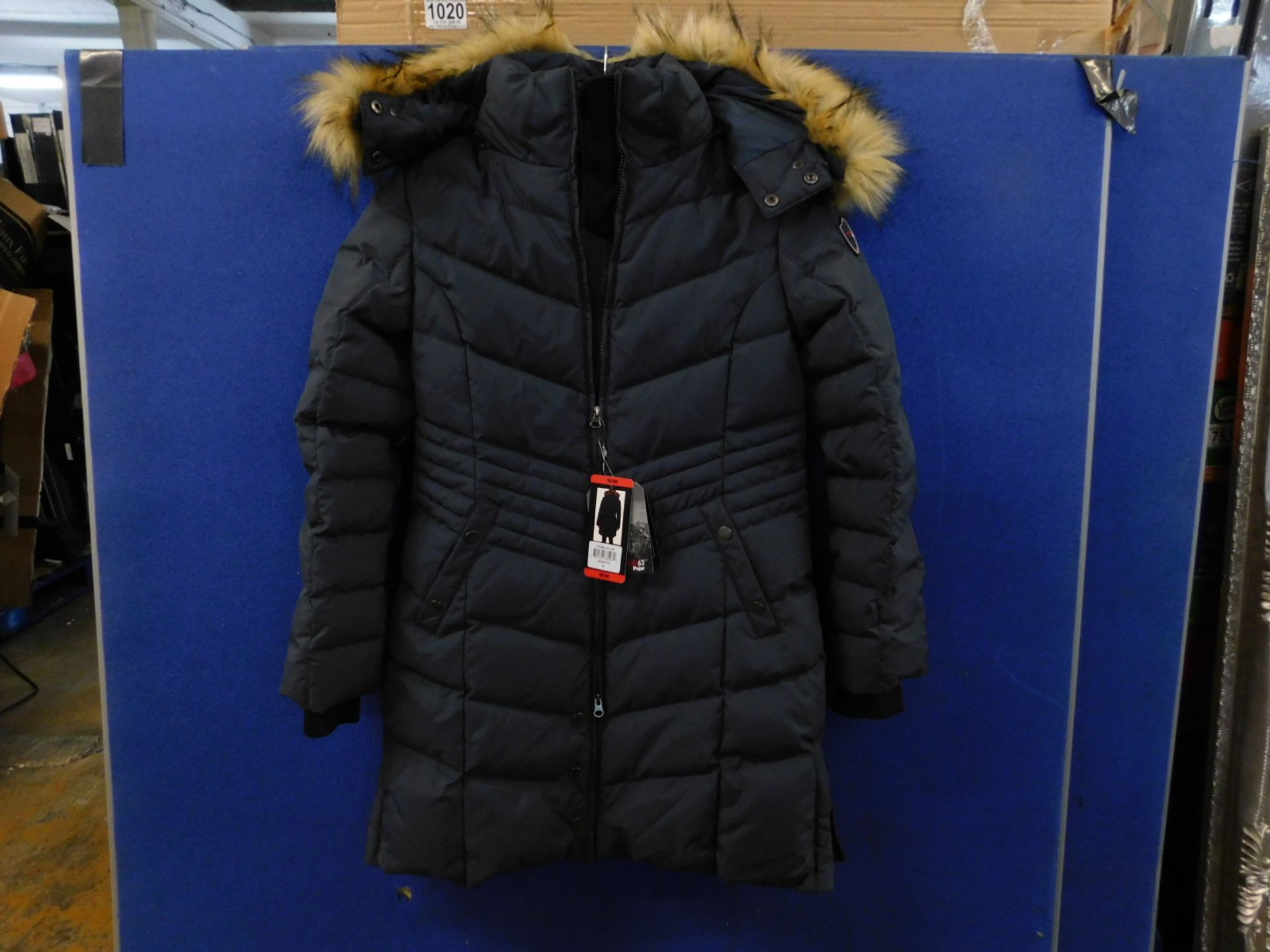 1 JOB LOT OF 4 LADIES JACKETS: 2 X HERITAGE 63 PAJAR LONG PARKA JACKETS WITH DETACHABLE HOODIE - Image 2 of 5