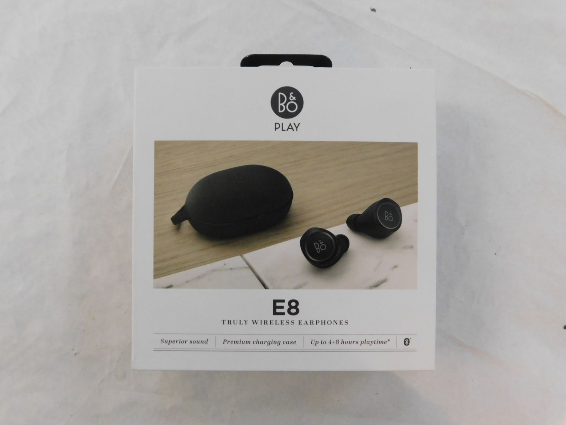 1 BOXED BANG AND OLUFSEN E8 TRUE WIRELESS BLUETOOTH EARPHONES RRP Â£299