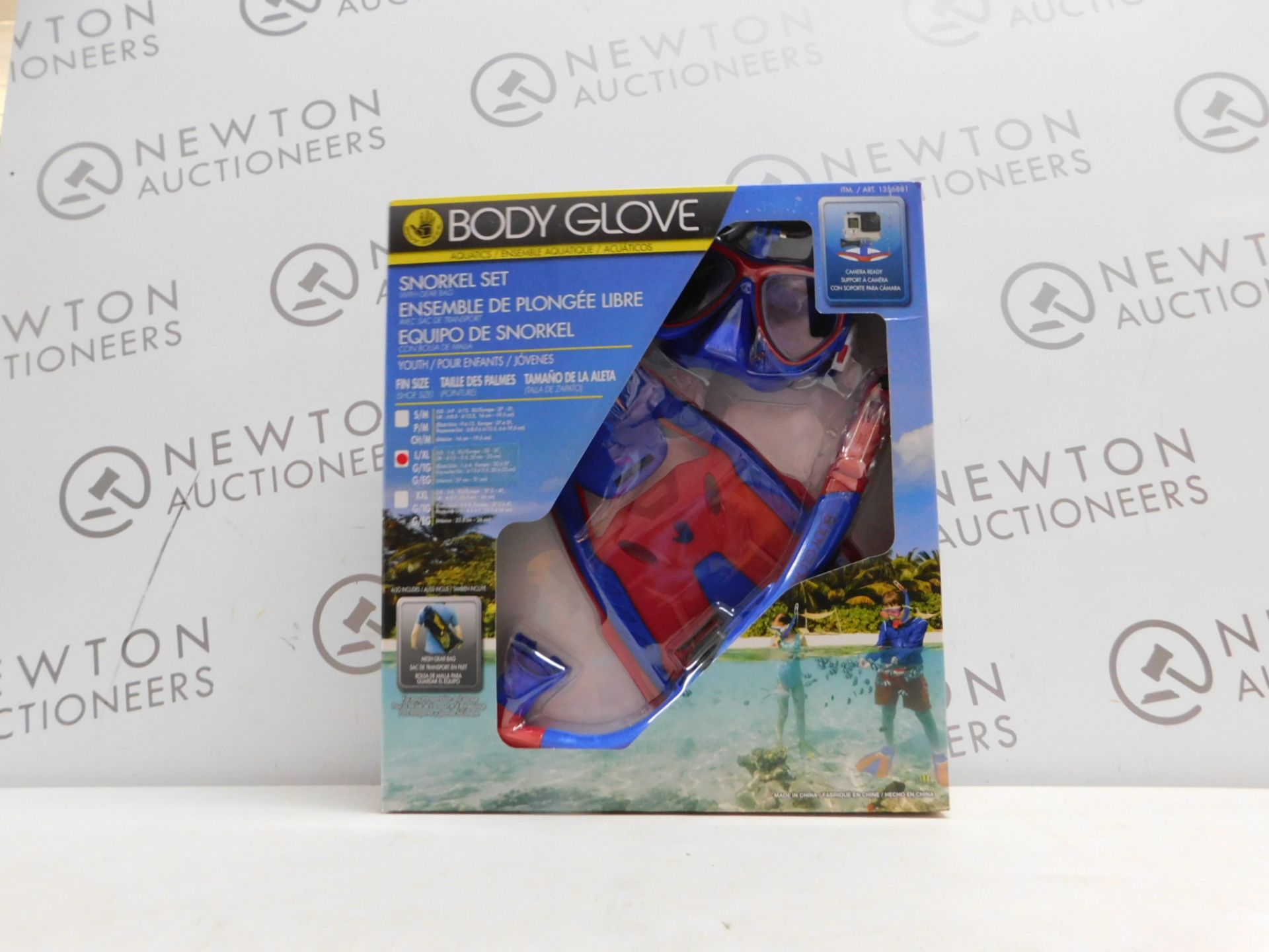 1 BRAND NEW BOXED BODY GLOVE SNORKEL SET RRP Â£49