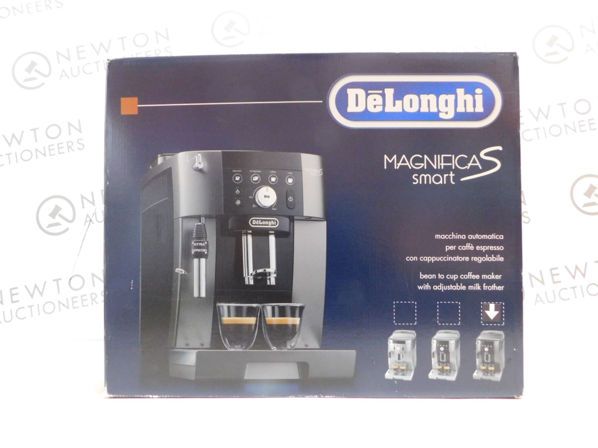 1 BOXED DELONGHI MAGNIFICA ECAM250.33.TB SMART BEAN TO CUP COFFEE MACHINE RRP Â£449 (POWERS ON)