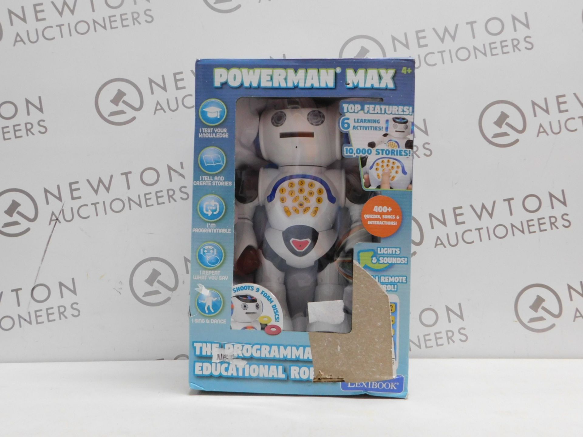 1 BOXED LEXIBOOK POWERMAN EDUCATIONAL REMOTE CONTROL TOY ROBOT RRP Â£49.99