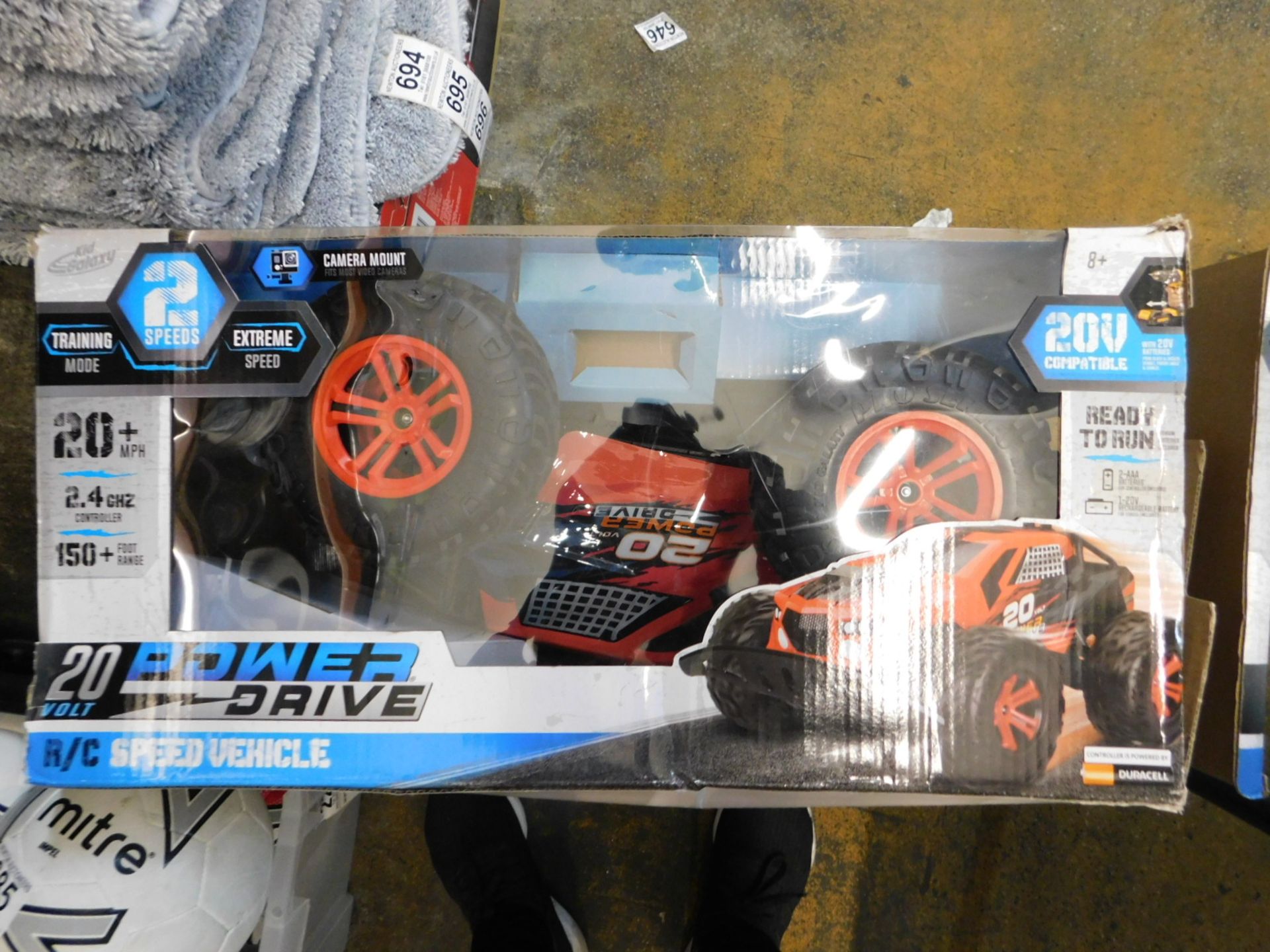 1 BOXED POWER DRIVE REMOTE CONTROL MONSTER TRUCK RRP Â£89.99