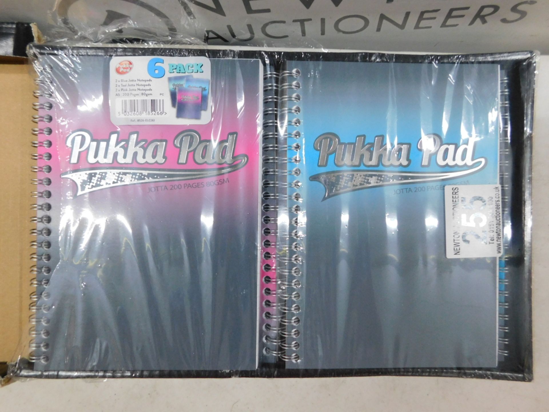 1 BRAND NEW SET OF 5 A5 PUKKA PAD JOTTA 200 PAGES RRP Â£19