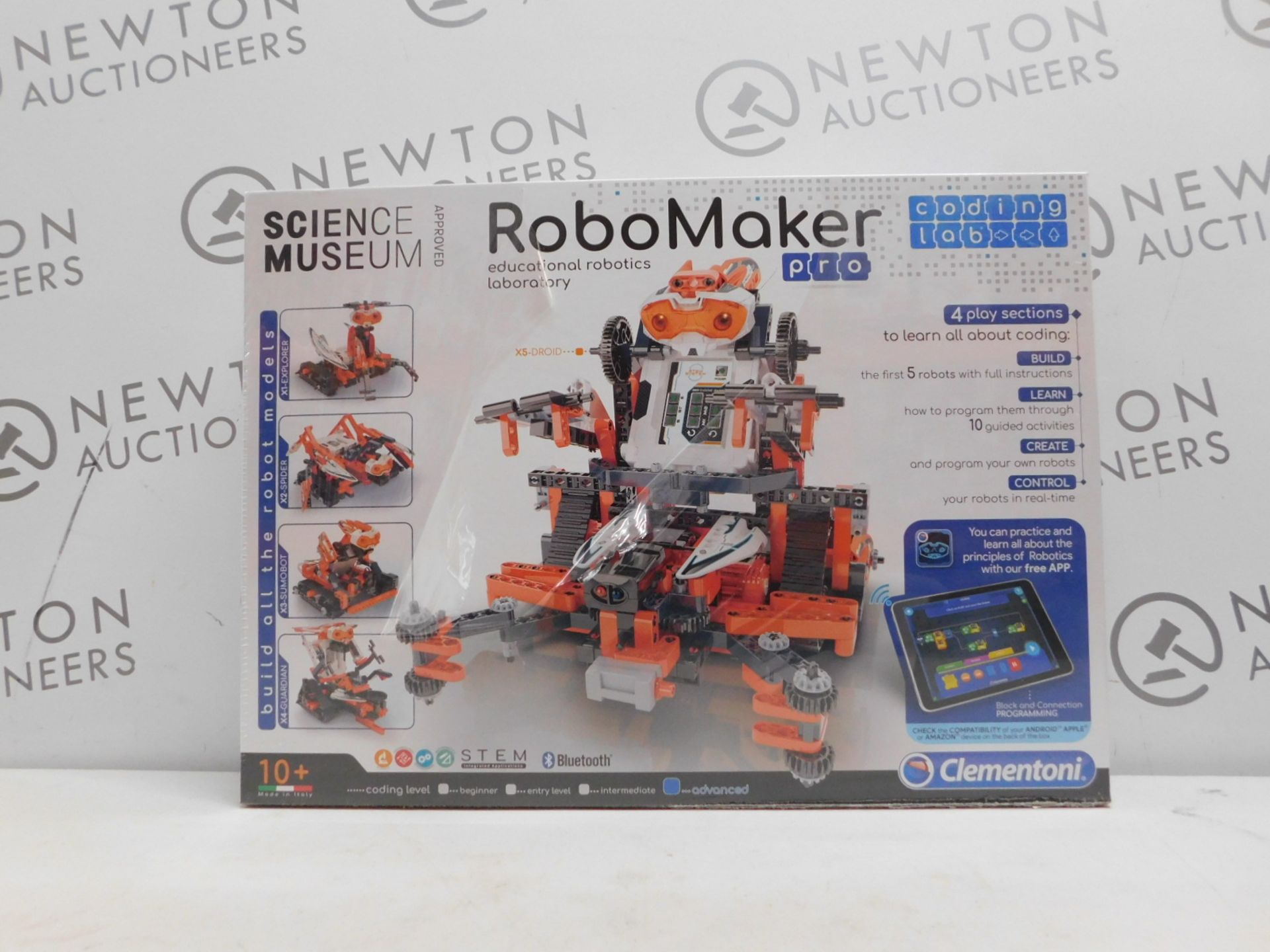 1 BOXED CLEMENTONI SCIENCE MUSEUM ROBO MAKER PRO RRP Â£49.99