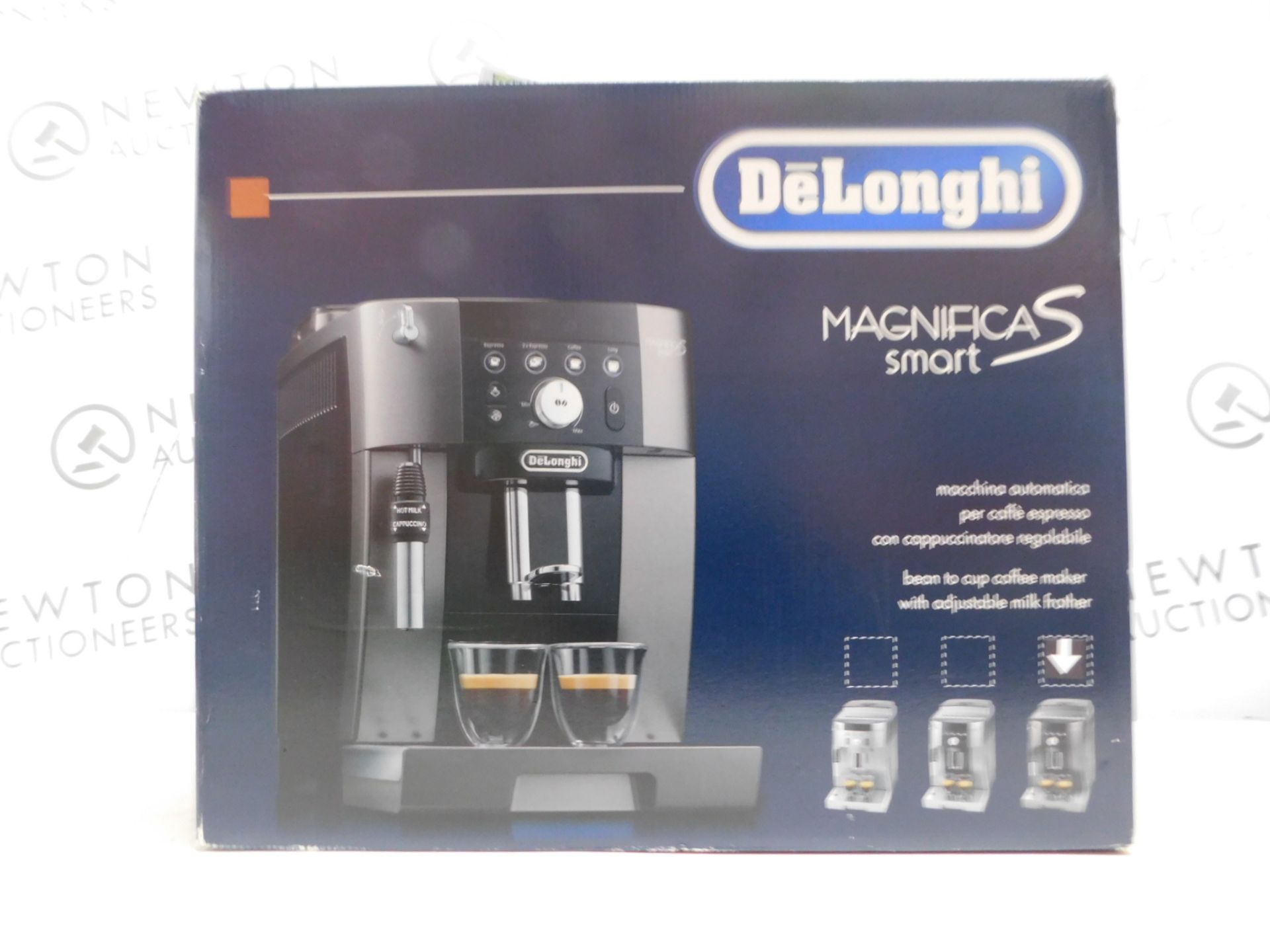 1 BOXED DELONGHI MAGNIFICA ECAM250.33.TB SMART BEAN TO CUP COFFEE MACHINE RRP Â£449 (POWERS ON)