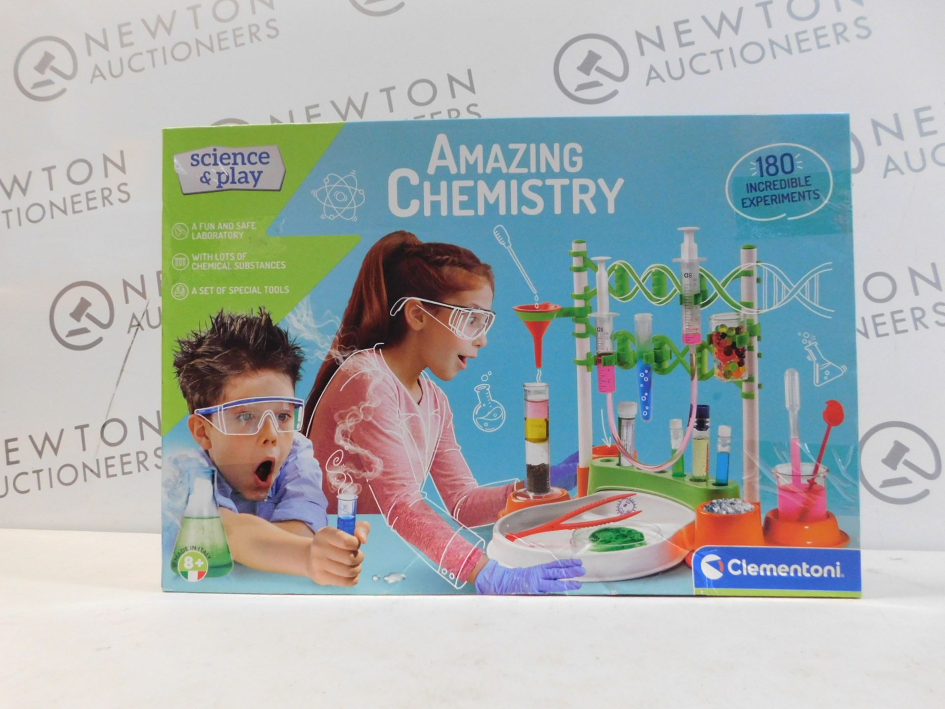 1 BOXED CLEMENTONI SCIENCE & PLAY AMAZING CHEMISTRY SET RRP Â£29.99