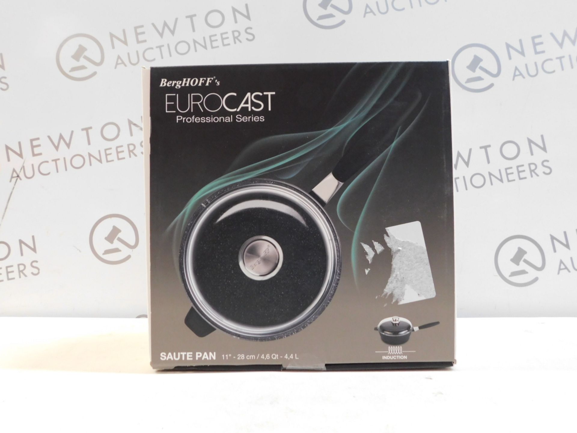 1 BOXED BERGHOFF EUROCAST NON-STICK, SAUTEPAN 28CM (4.4L) RRP Â£69