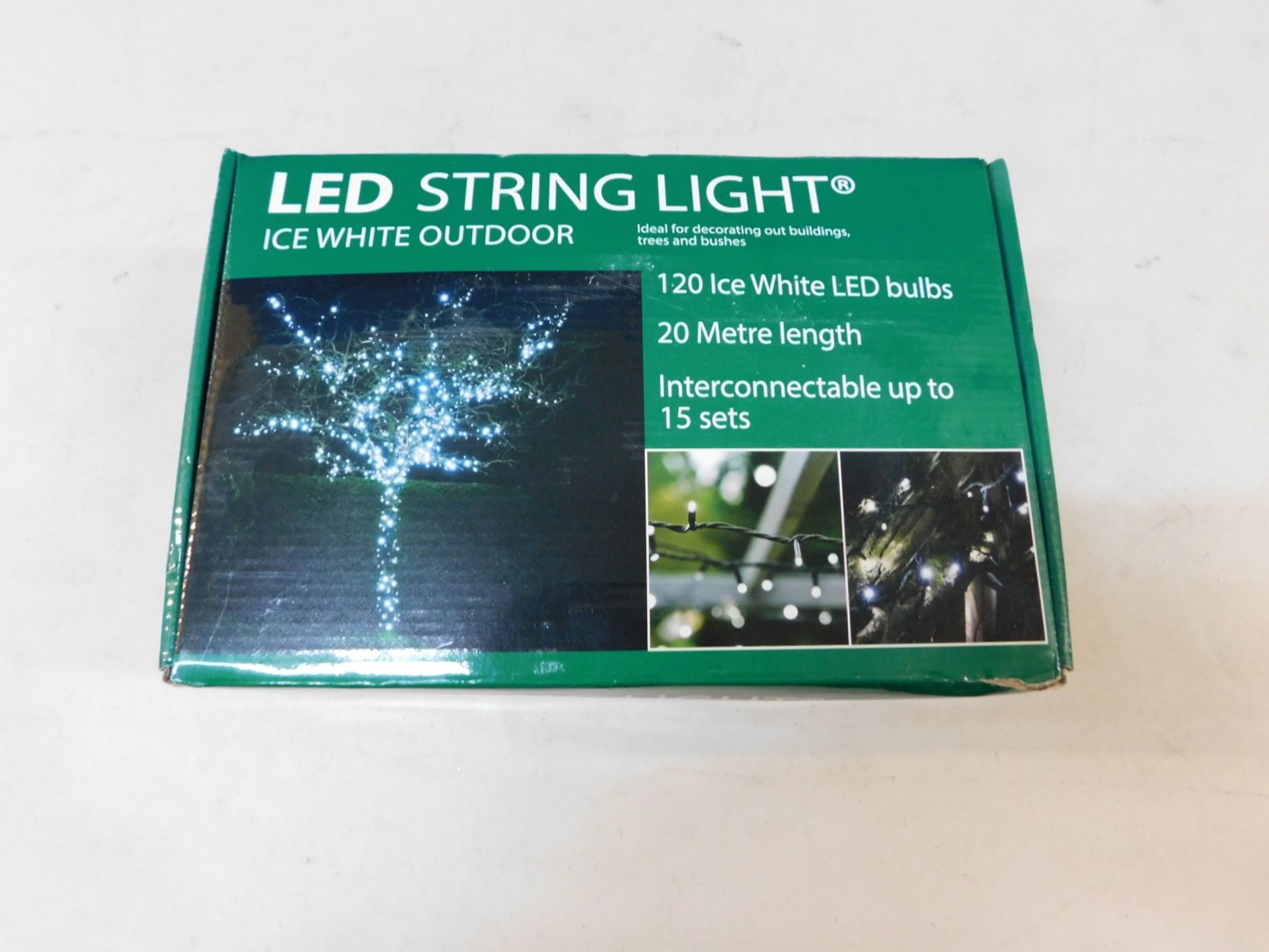 1 BOXED LED STRING LIGHT 20 METERS RRP Â£59.99