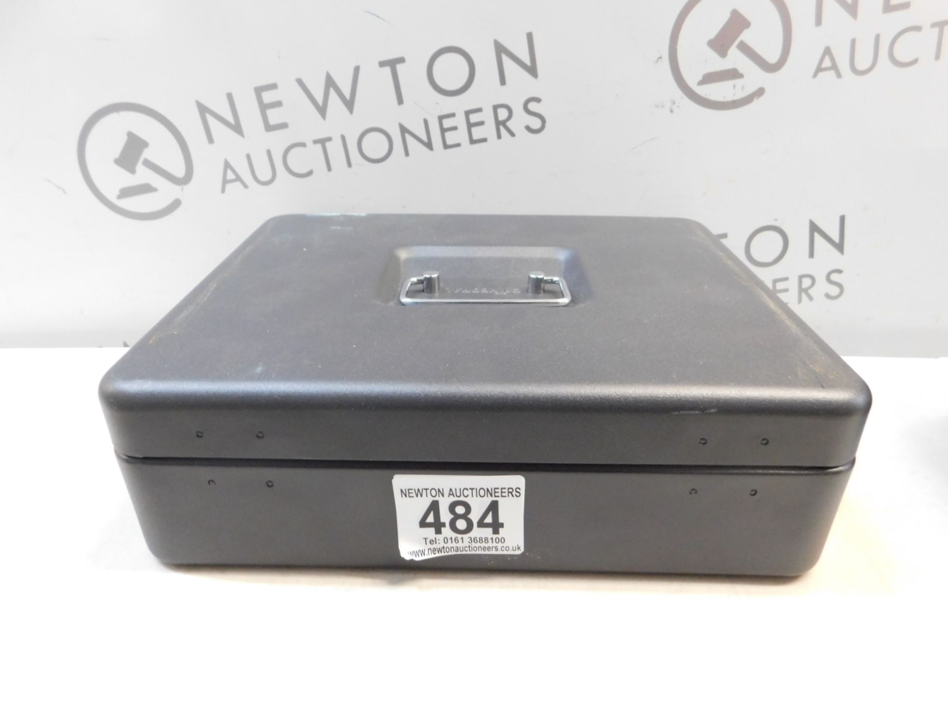 1 CATHEDRAL 12" PETTY CASH BOX SECURITY MONEY SAFE TRAY RRP Â£29.99 (LOCKED, NO KEY)