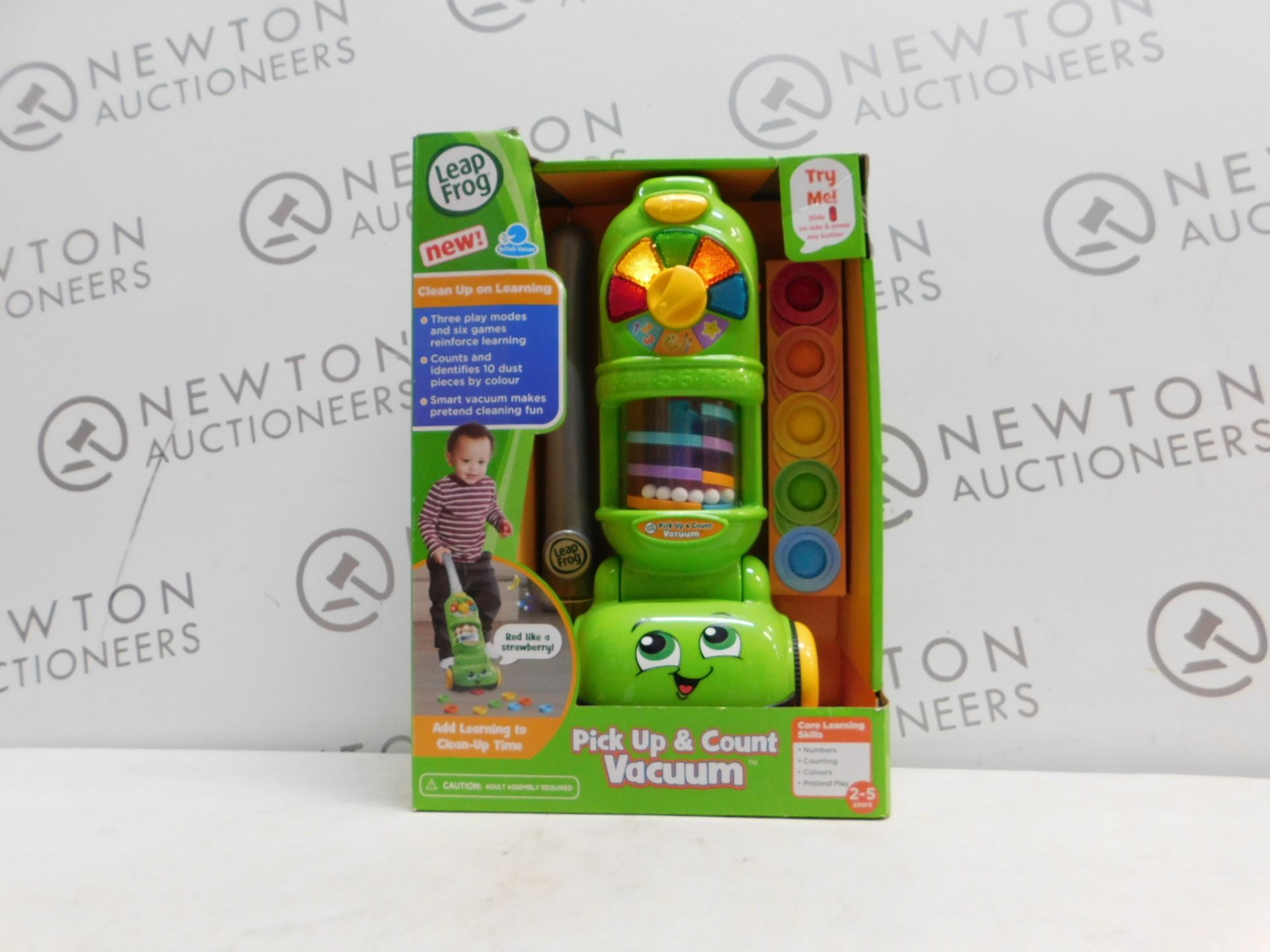 1 BRAND NEW BOXED LEAP FROG PICK UP AND COUNT VACUUM TOY RRP Â£49.99