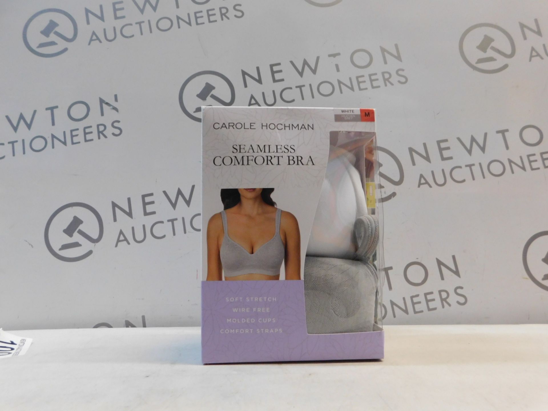 1 BOXED CAROLE HOOCHMAN 2PK SEAMLESS COMFORT BRA SIZE M RRP Â£29.99