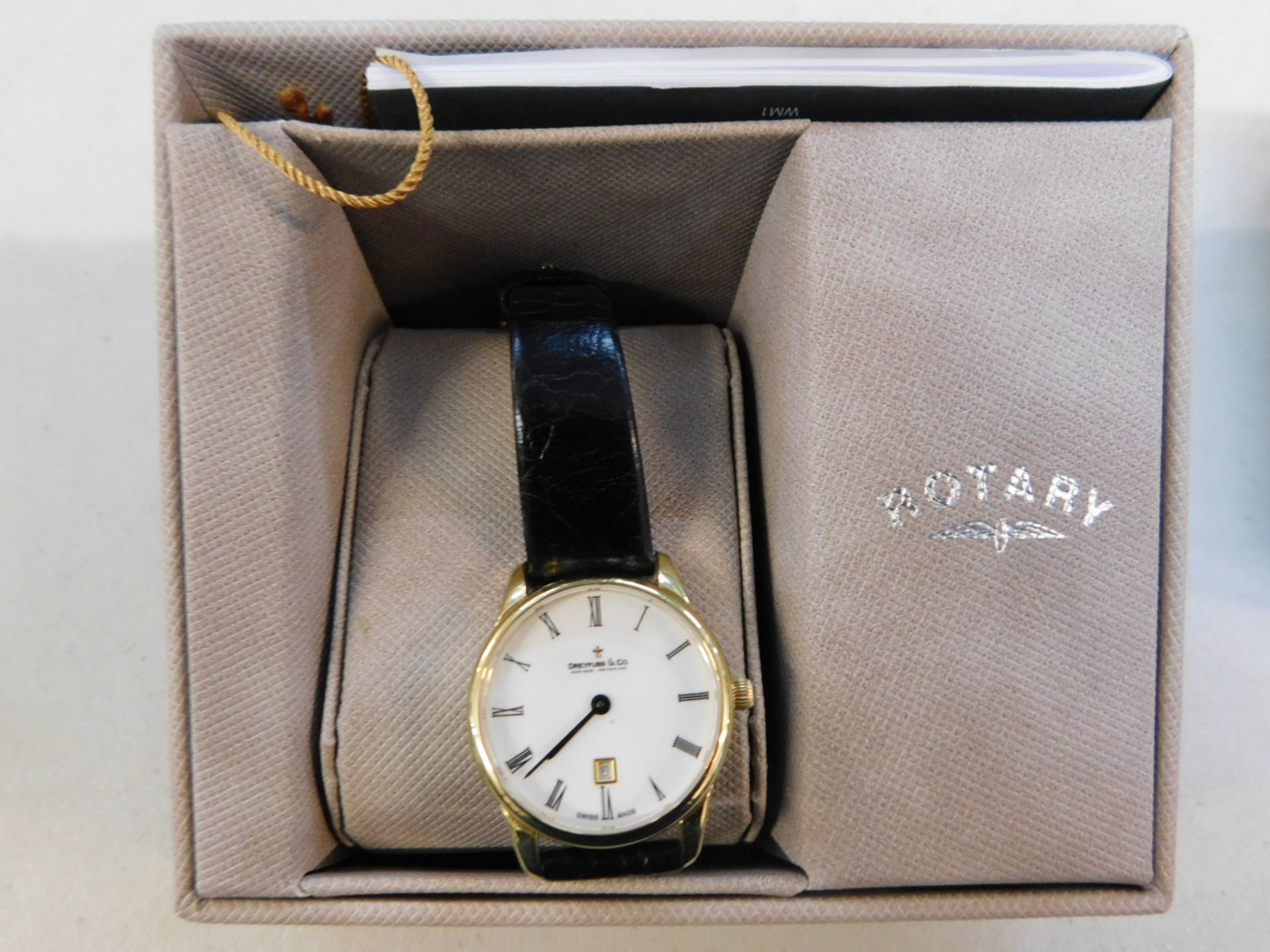 1 BOXED ROTARY LADIES DREYFUSS CO 1980 WATCH MODEL DLS00136/01 RRP Â£99.99