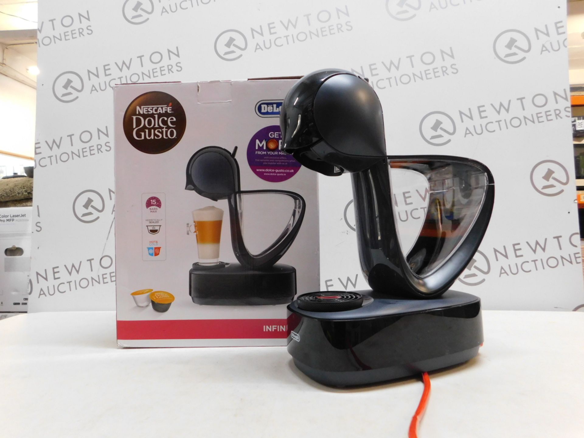 1 BOXED NESCAFE DOLCE GUSTO INFINISSIMA AUTOMATIC COFFEE POD MACHINE BY DELONGHI RRP Â£114.99