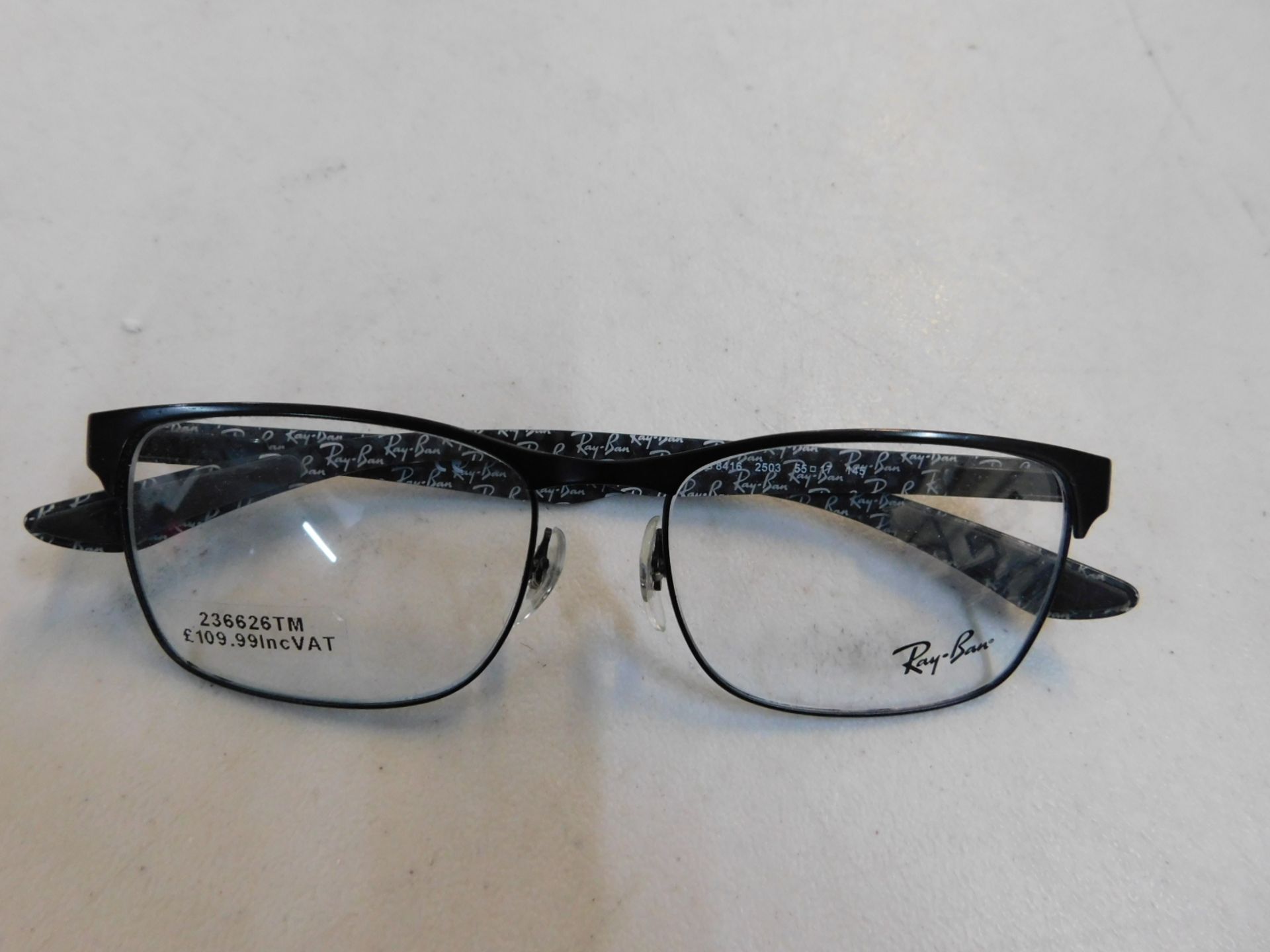 1 PAIR OF RAY-BAN GLASSES FRAME MODEL RB8416 RRP Â£119