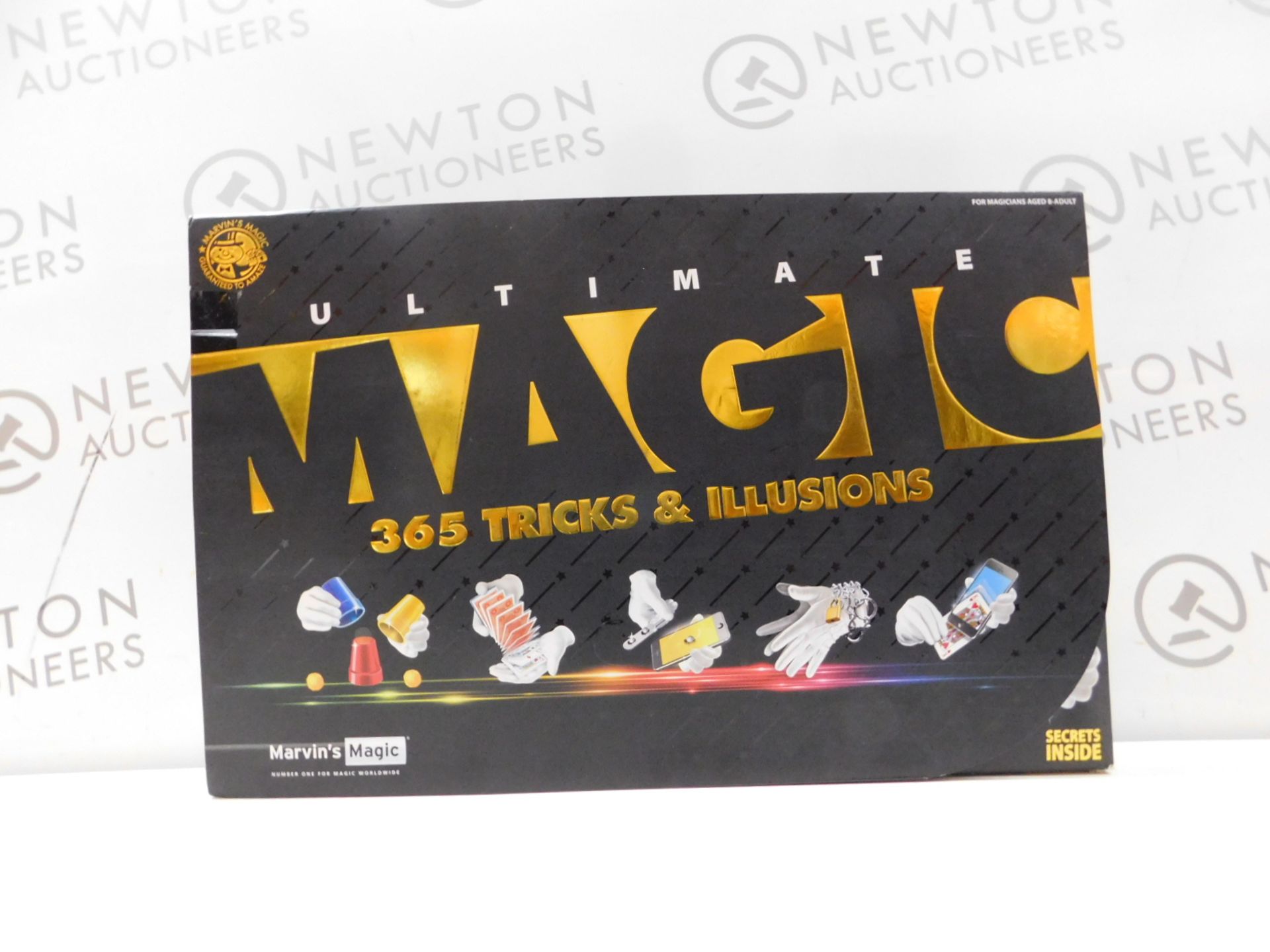 1 BOXED MARVINS IMAGIC DELUXE 365 BOX OF MAGIC TRICKS RRP Â£49.99