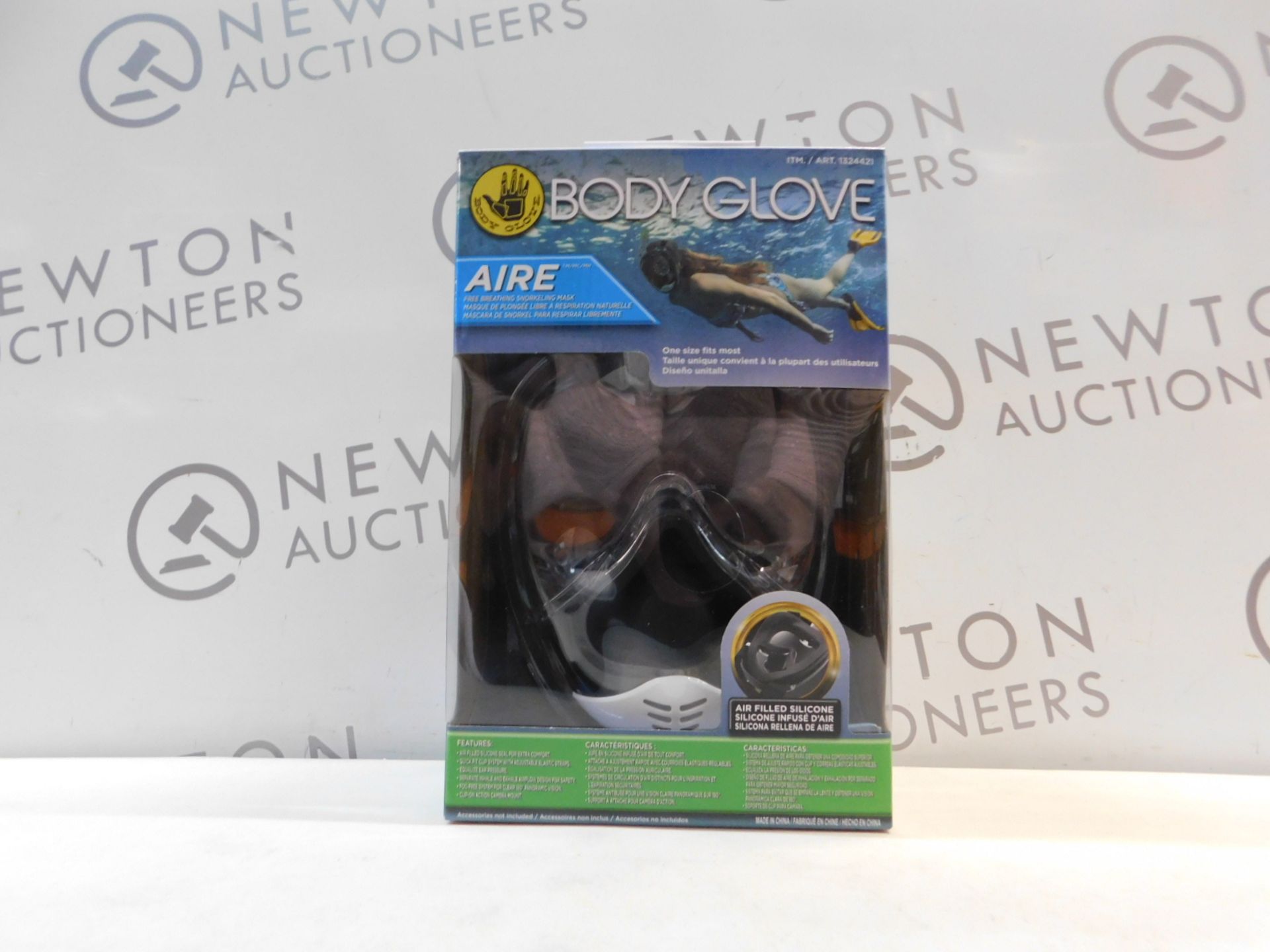1 BRAND NEW BOXED BODY GLOVE AIRE SNORKELING MASK RRP Â£39.99