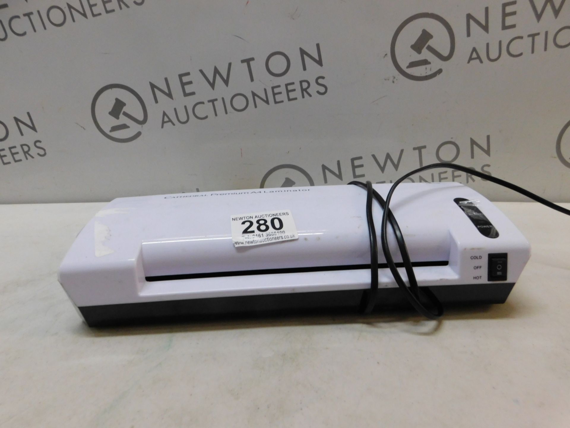 1 CATHEDRAL TIMESAVER PROFESSIONAL A4 LAMINATOR RRP Â£64.99