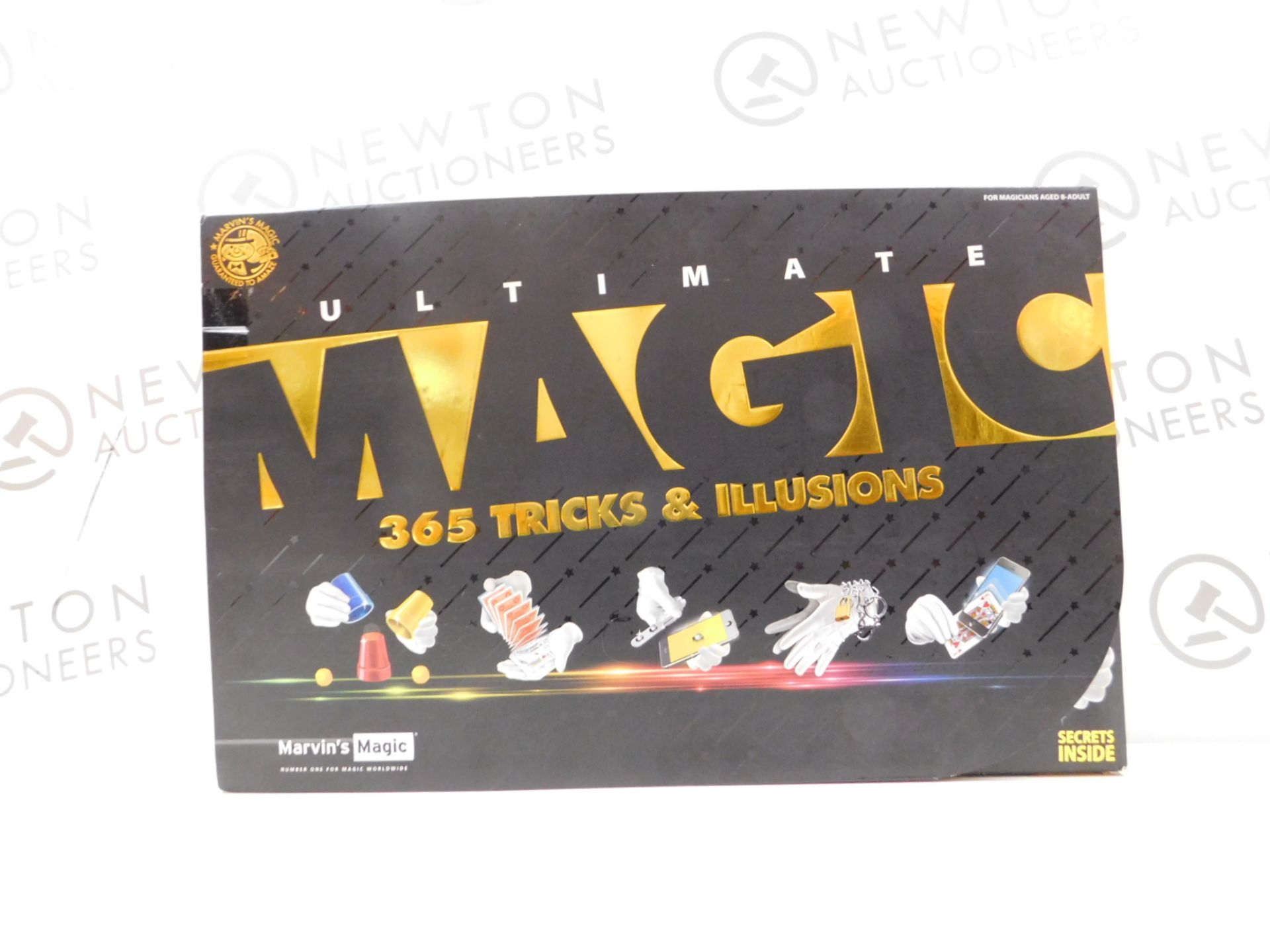 1 BOXED MARVINS IMAGIC DELUXE 365 BOX OF MAGIC TRICKS RRP Â£49.99