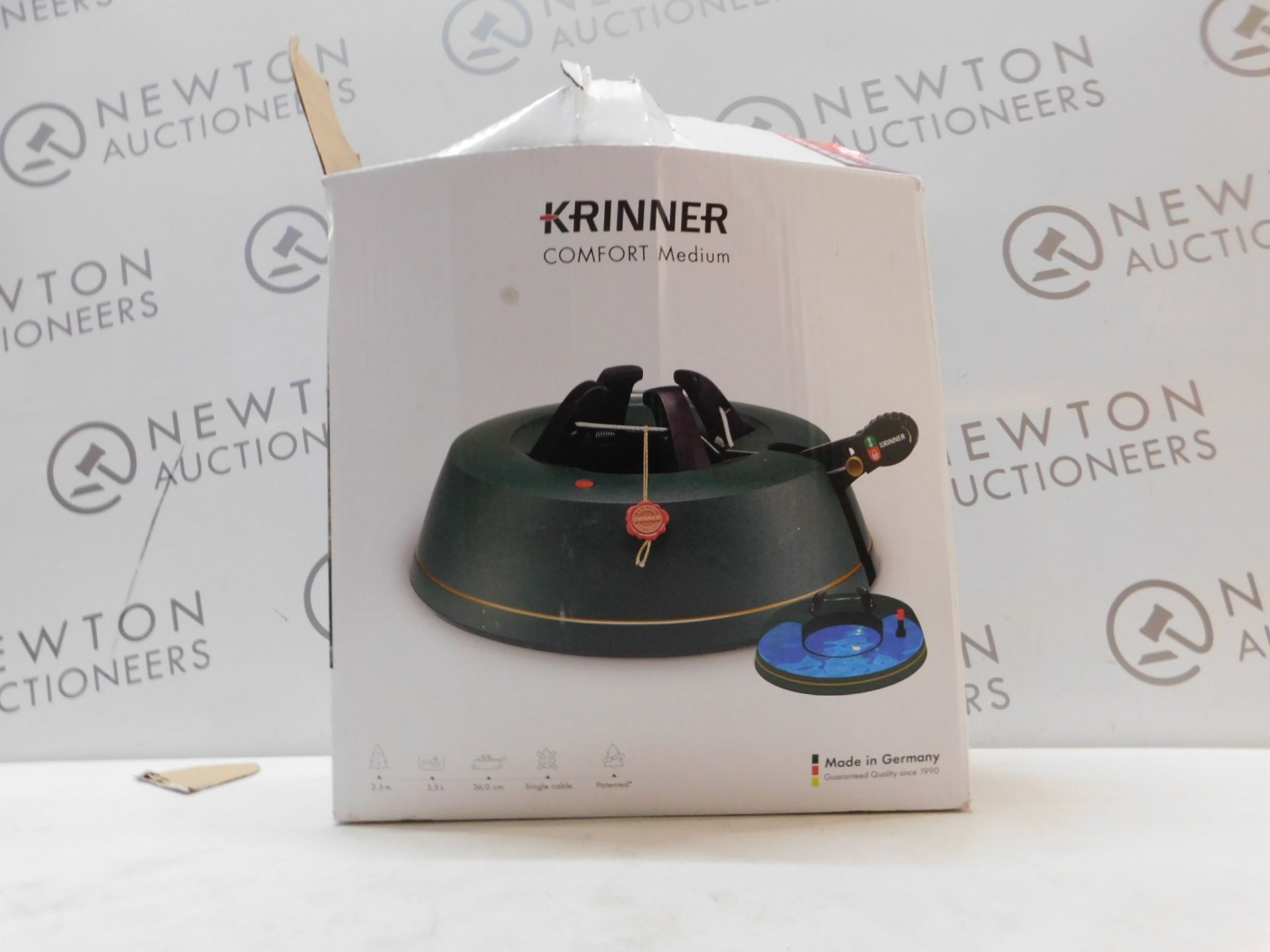 1 BOXED KRINNER CHRISTMAS TREE STAND RRP Â£49.99