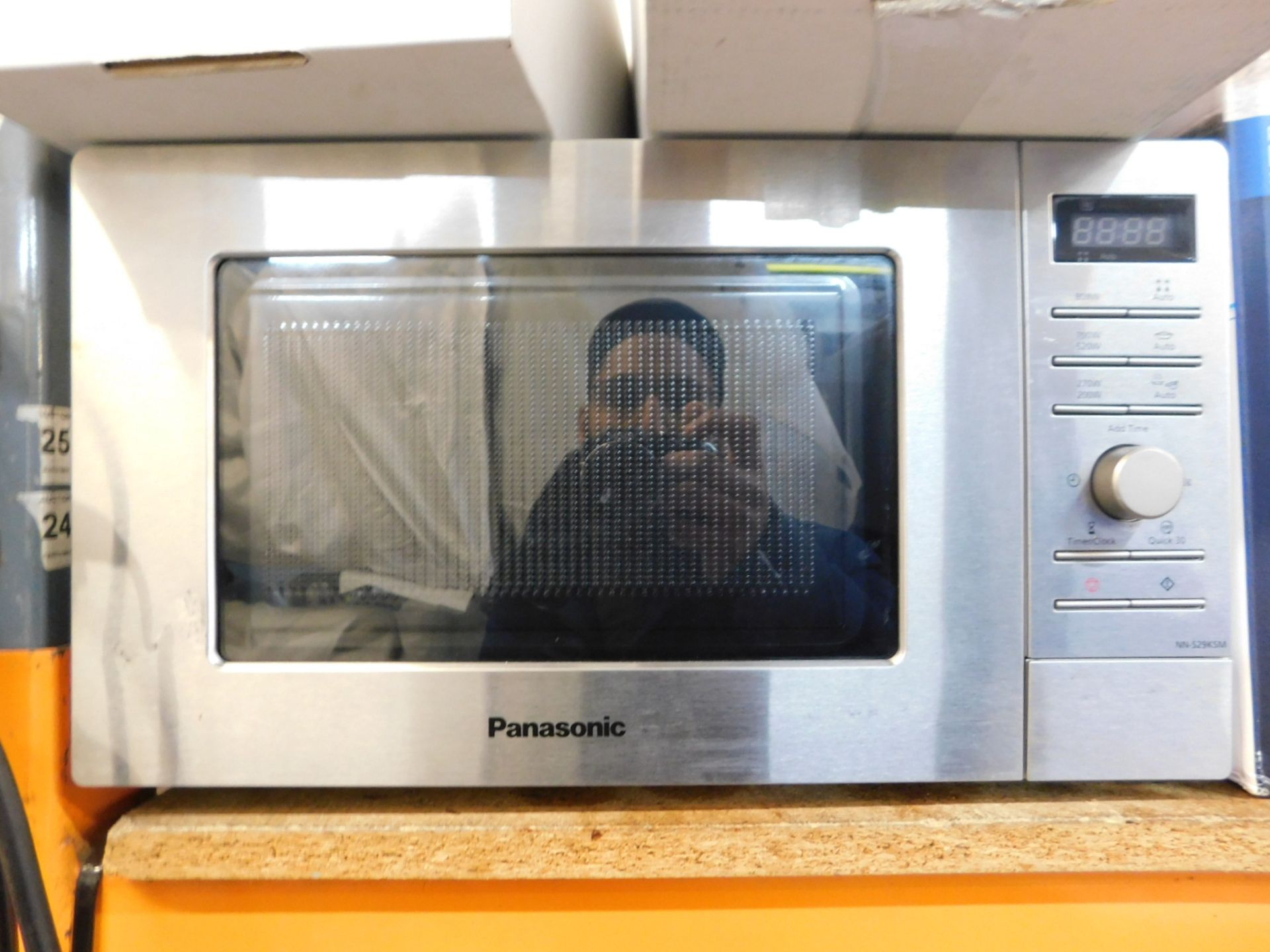 1 PANASONIC NN-S29KSM STAINLESS STEEL INVERTER MICROWAVE RRP Â£249