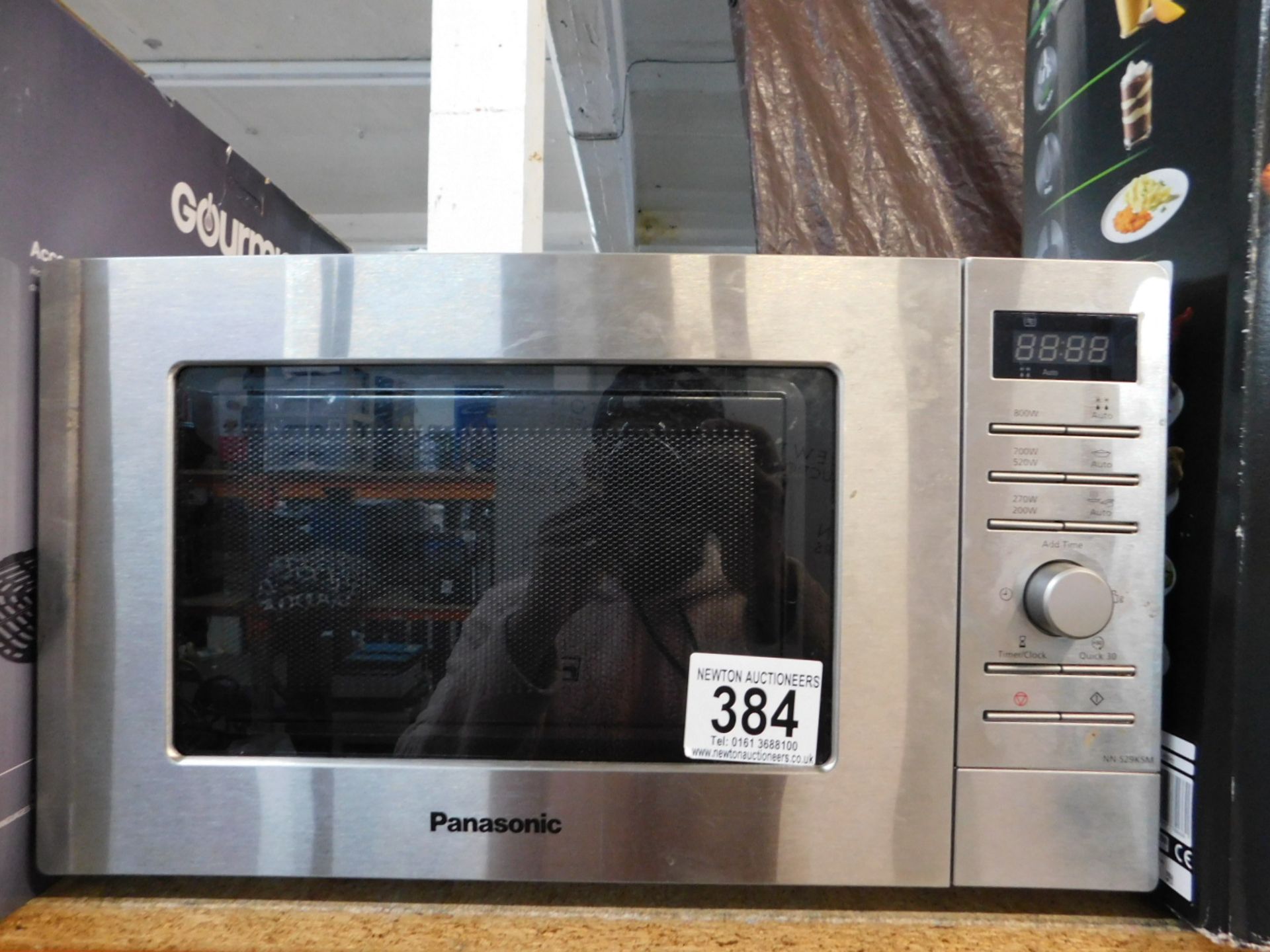 1 PANASONIC NN-S29KSM STAINLESS STEEL INVERTER MICROWAVE RRP Â£249