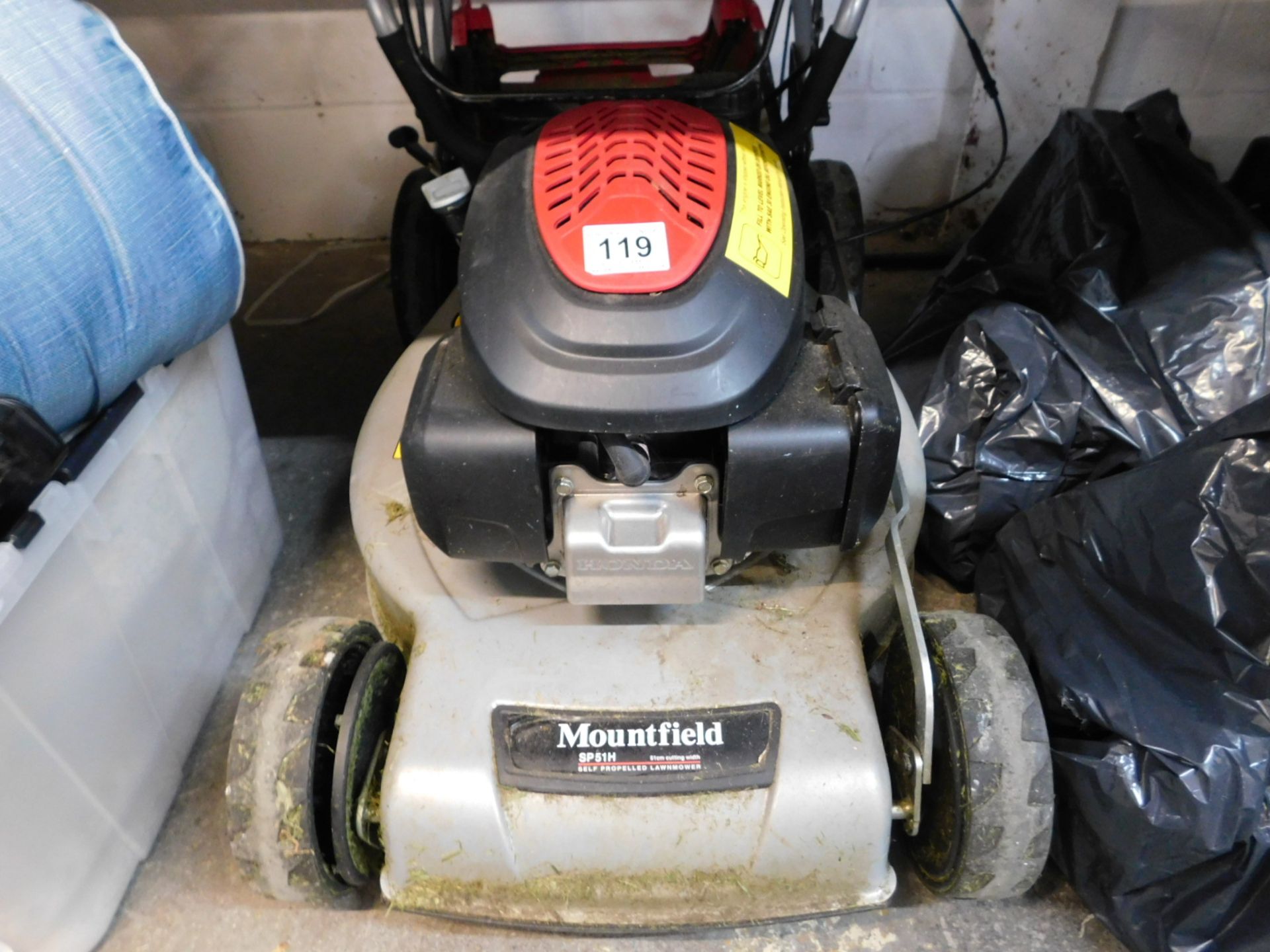 1 MOUNTFIELD SP51H 145CC 20" (51CM) SELF PROPELLED PETROL LAWNMOWER POWERED BY HONDA RRP Â£349.99