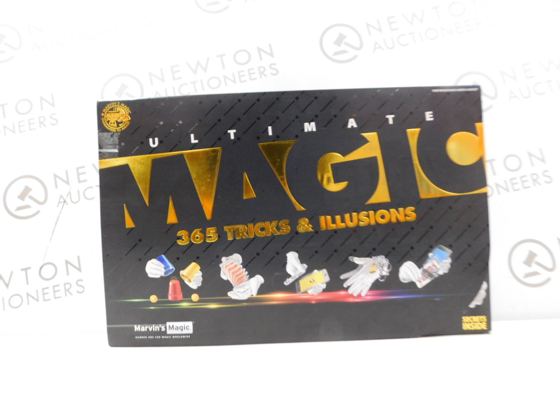 1 BOXED MARVINS IMAGIC DELUXE 365 BOX OF MAGIC TRICKS RRP Â£49.99